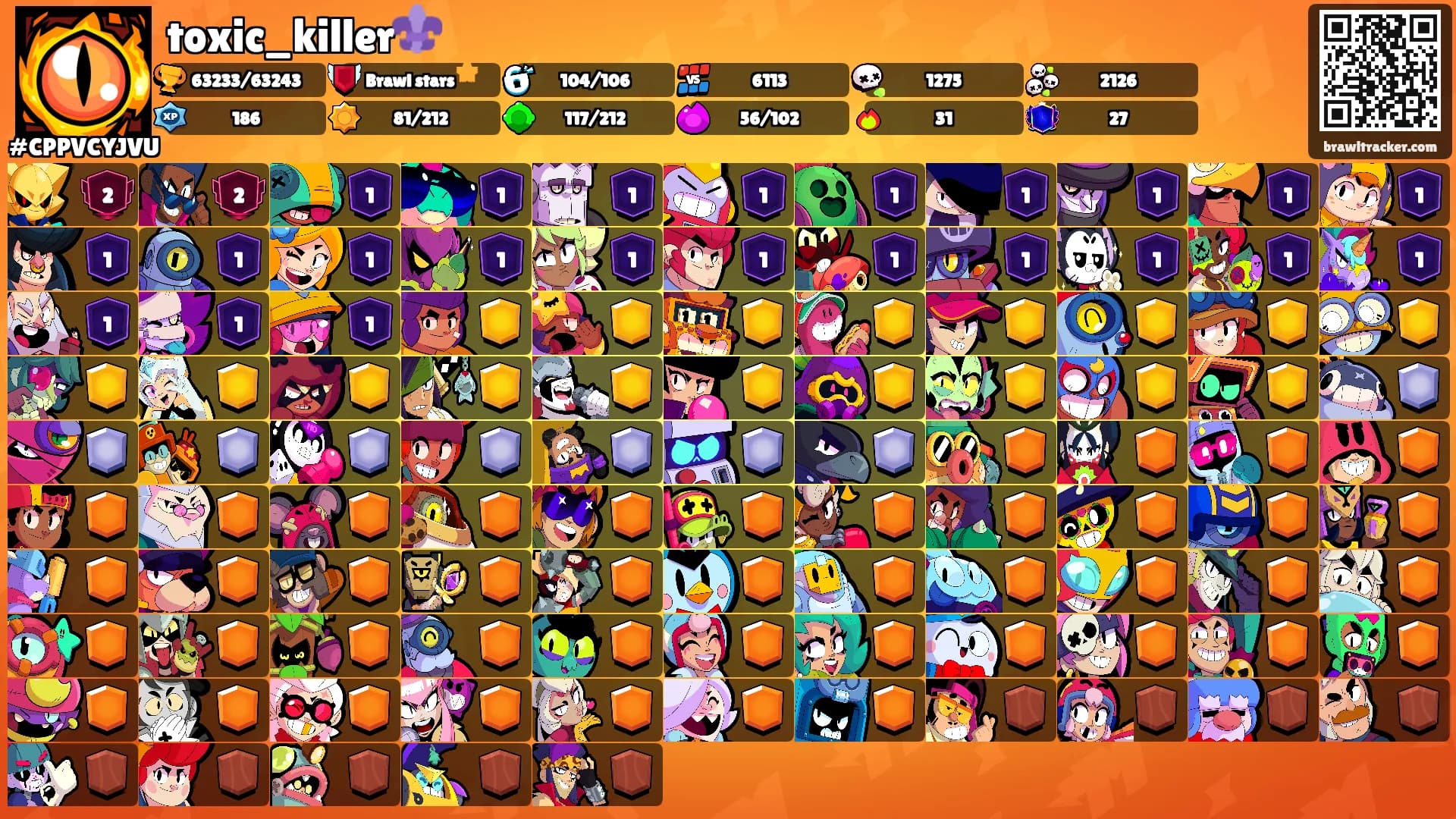 toxic_killer⚜️'s Ranks