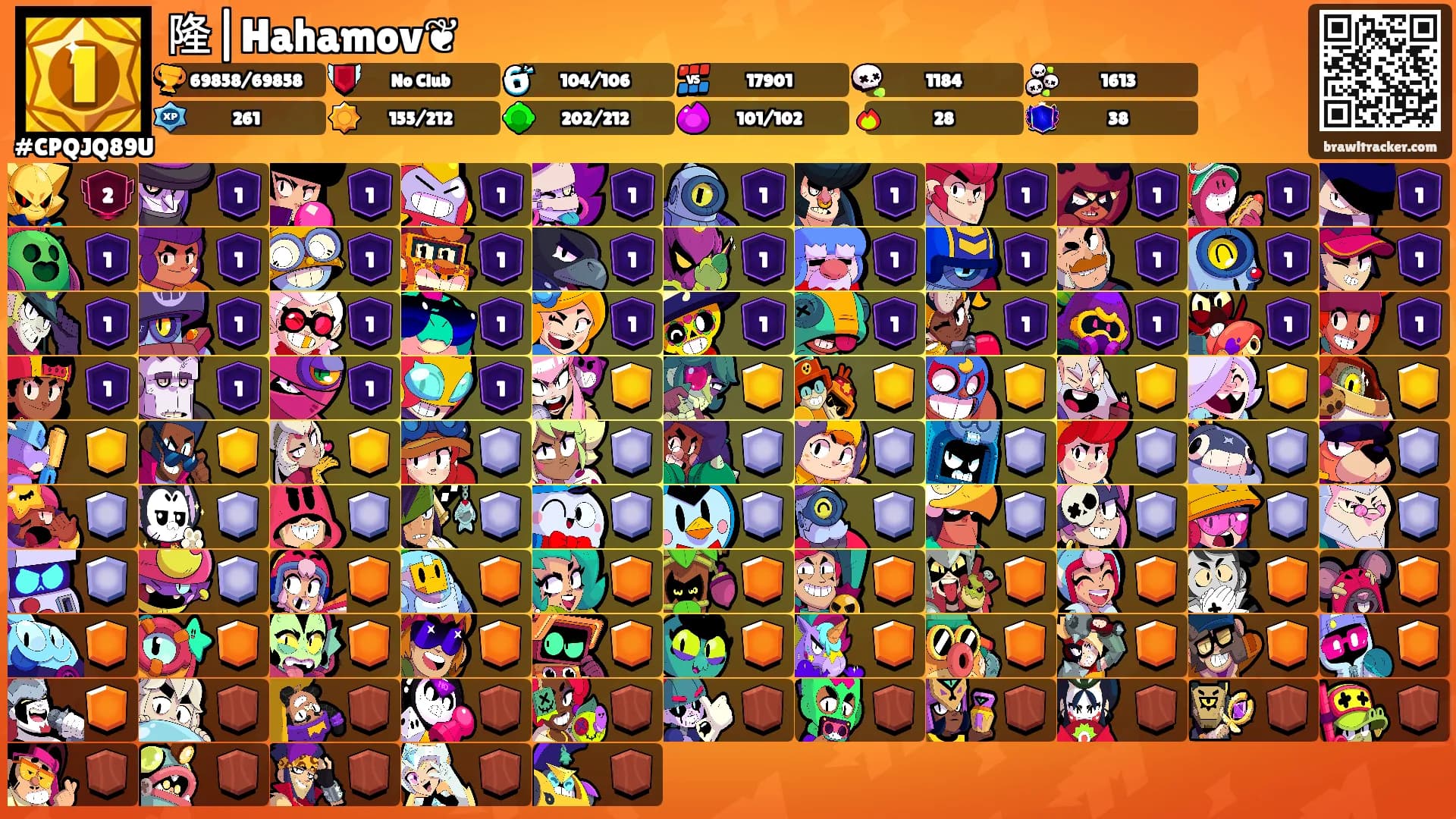 隆|Hahamov❦'s Ranks