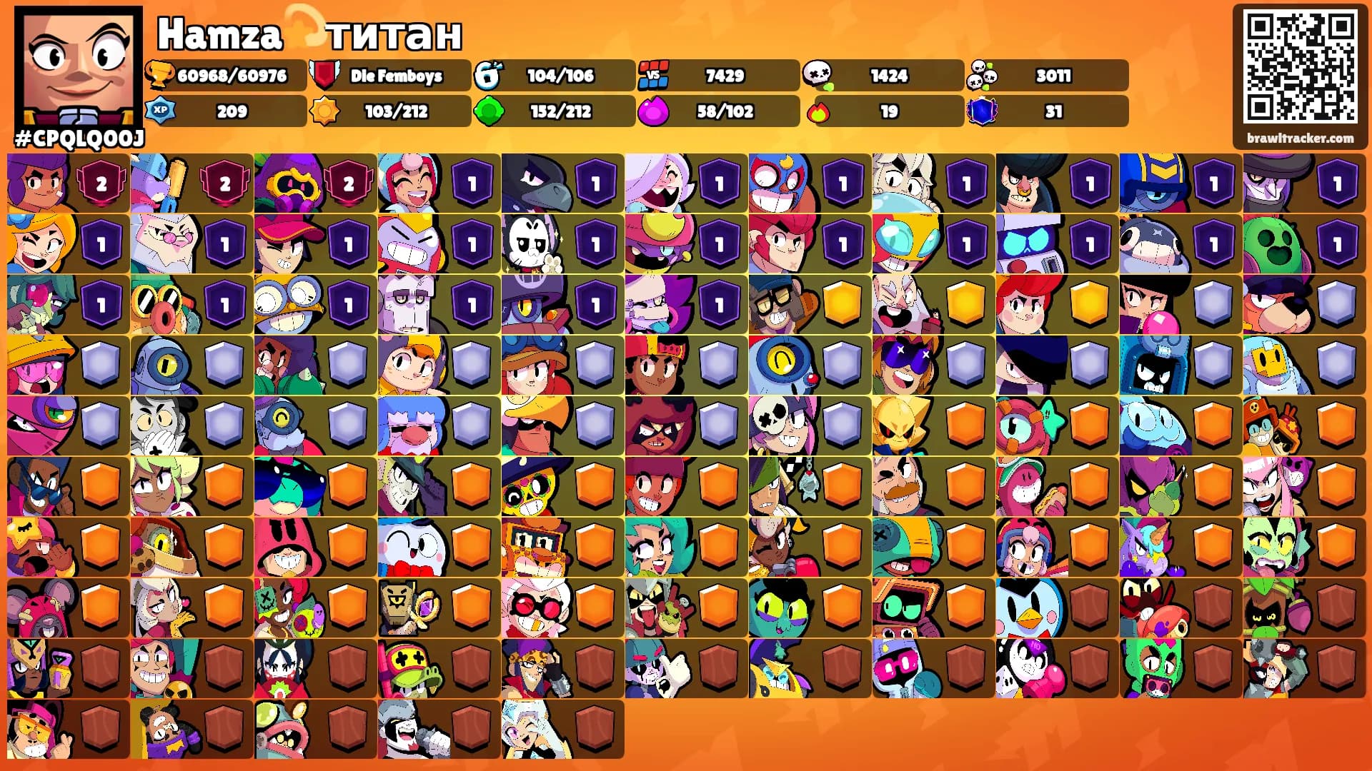 Hamza💫титан's Ranks