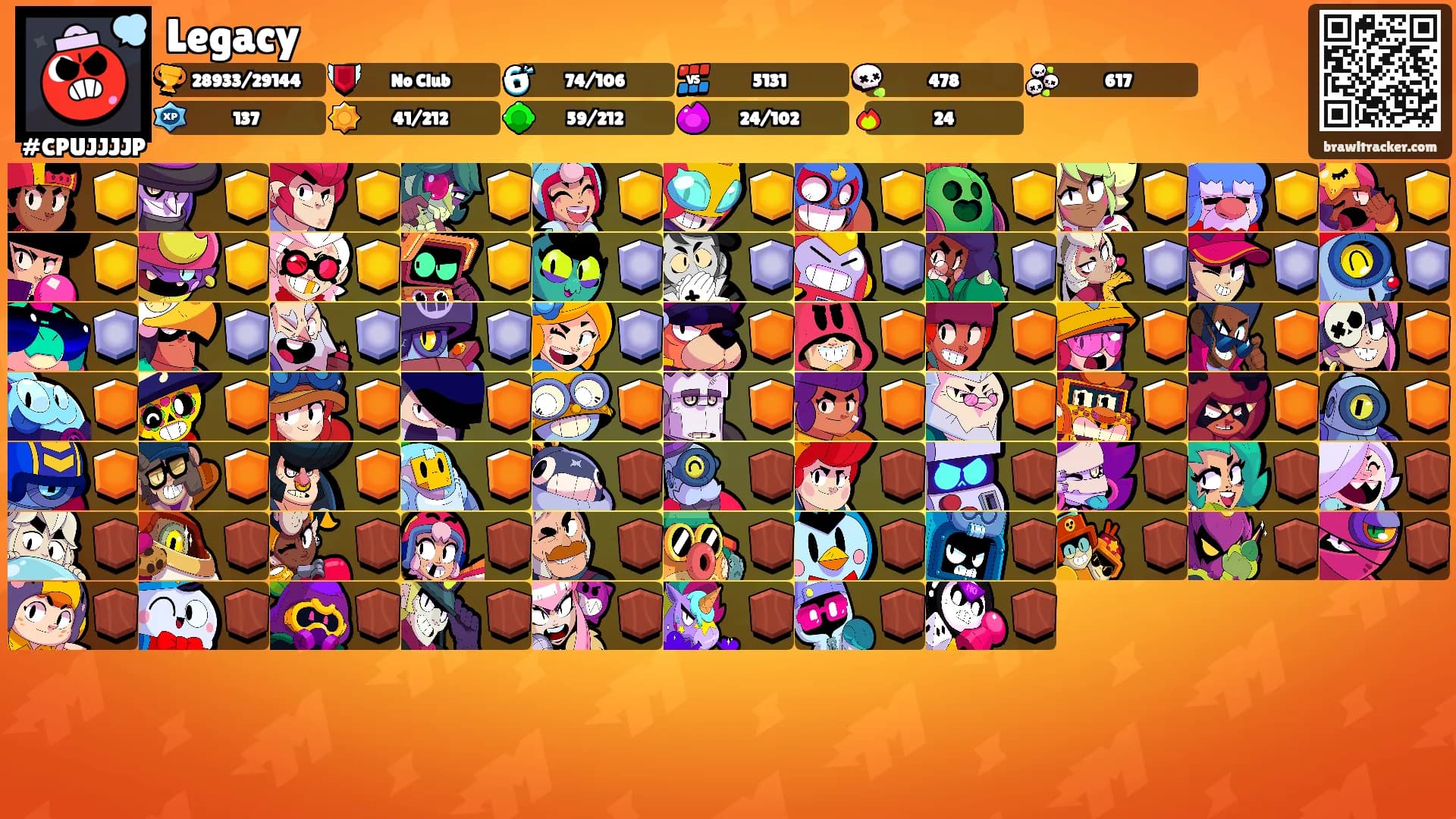 Legacy's Ranks