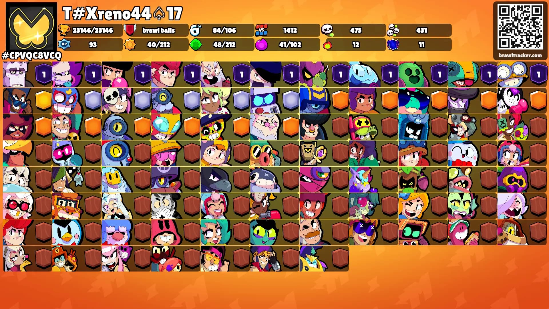 T#Xreno44♤17's Ranks