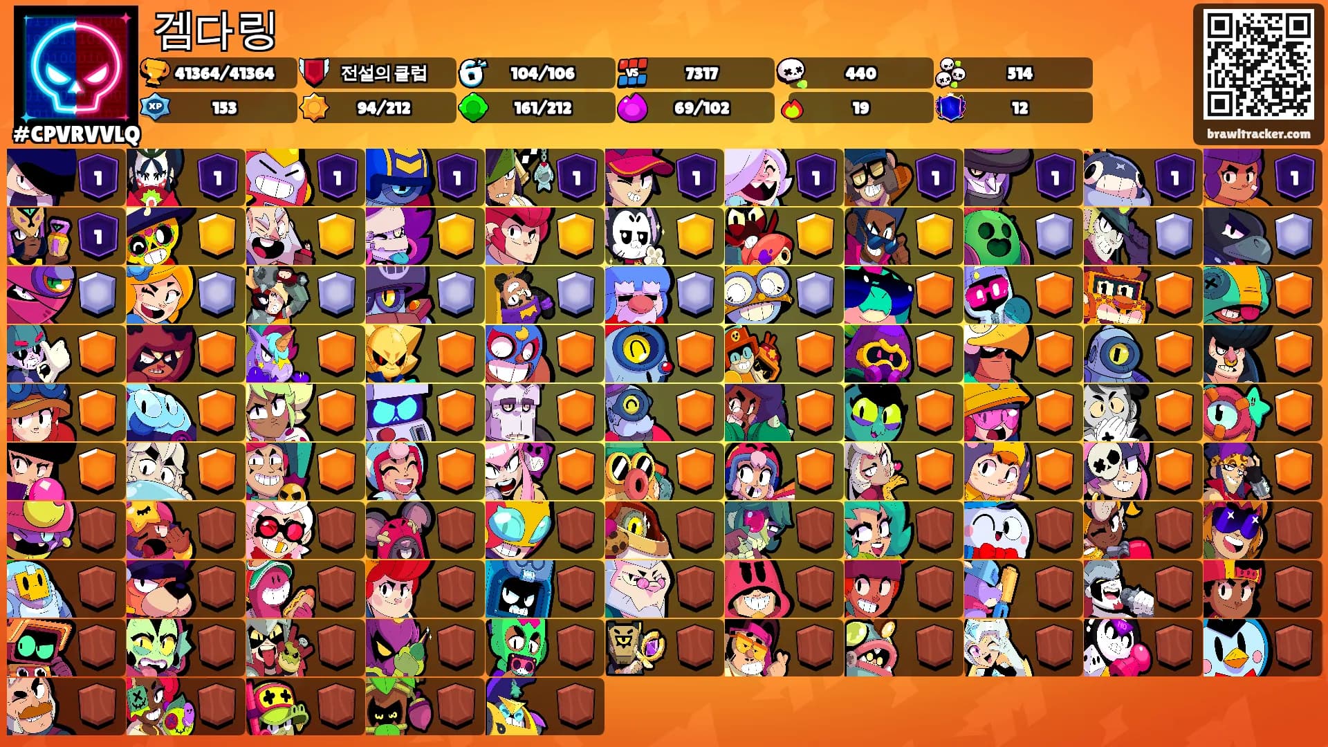 겜다링's Ranks