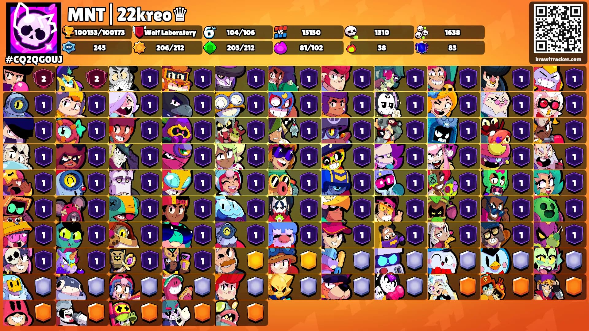 MNT|22kreo♛'s Ranks