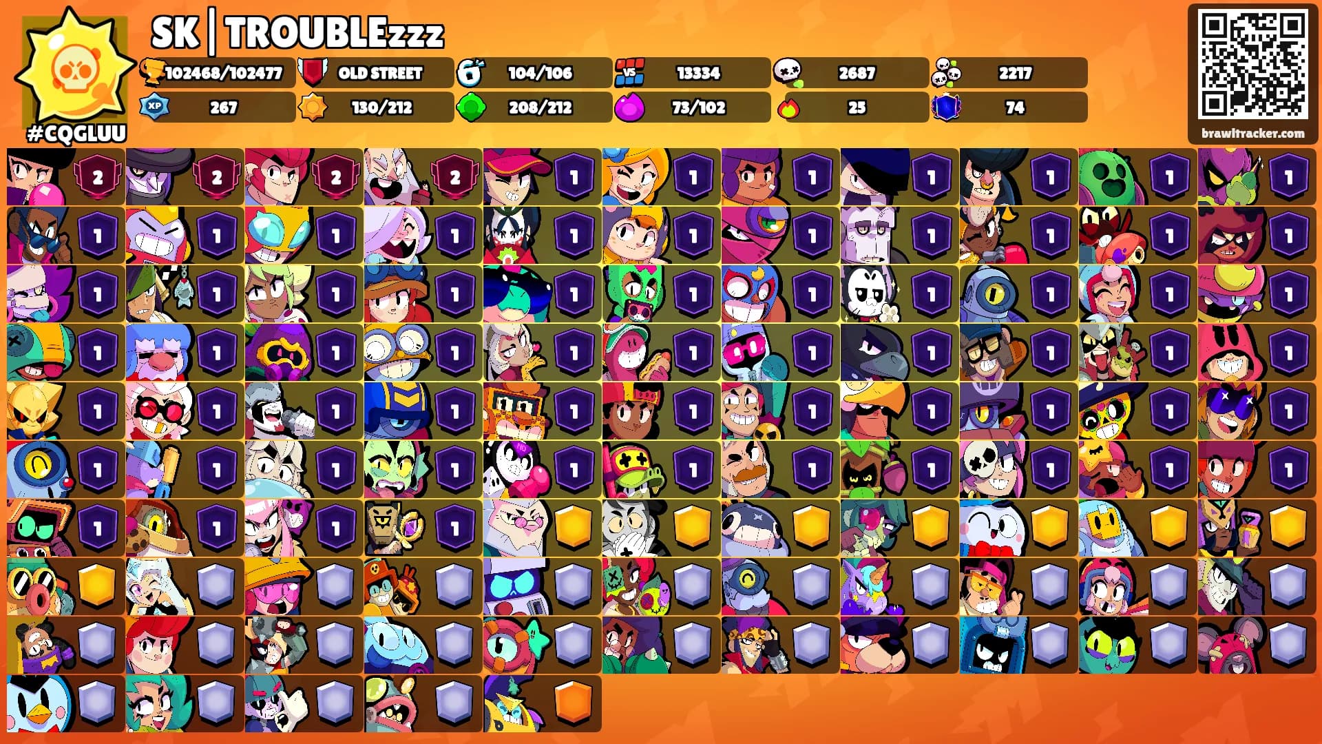 SK|TROUBLEzzz's Ranks