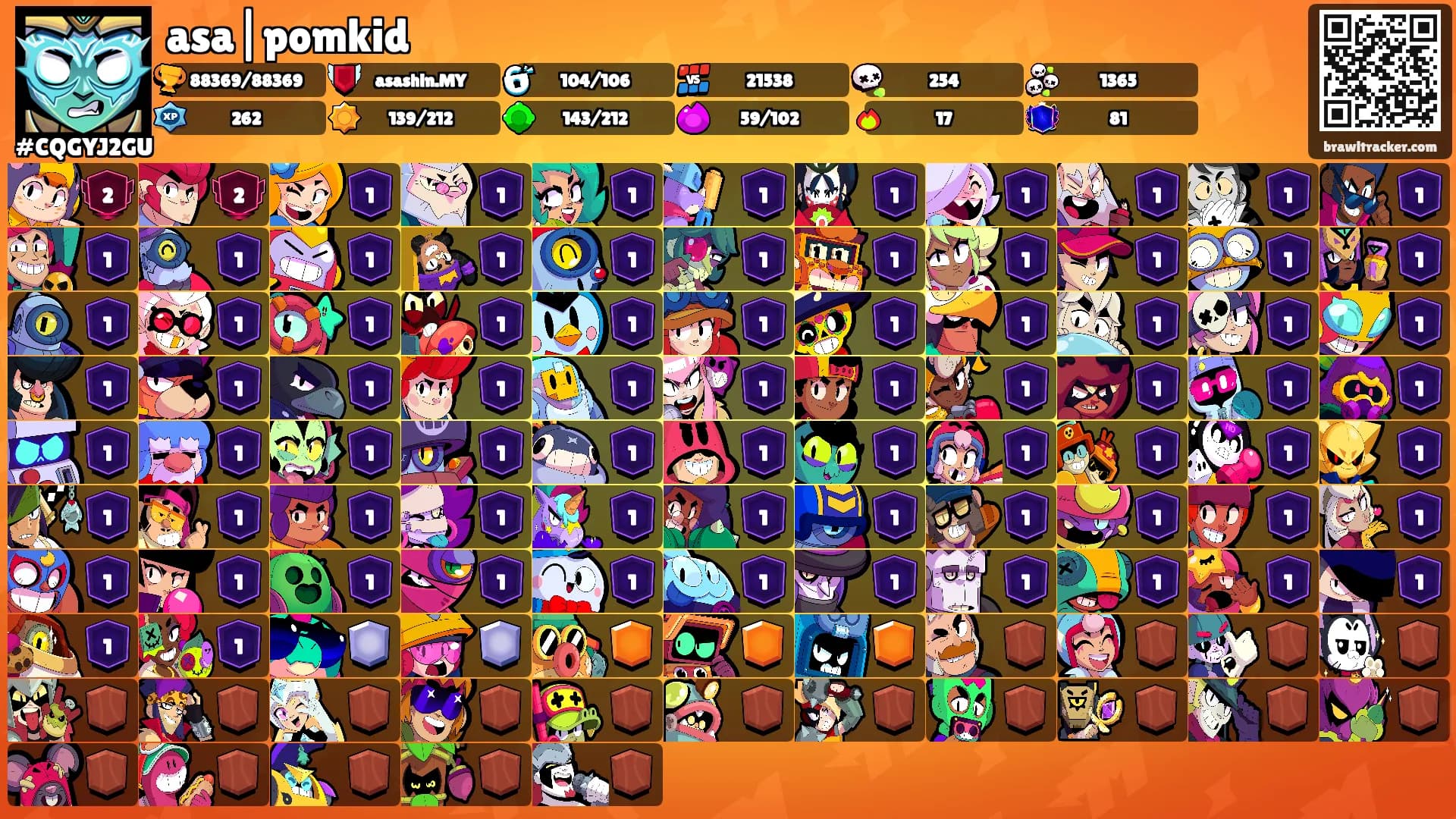 asa|pomkid's Ranks