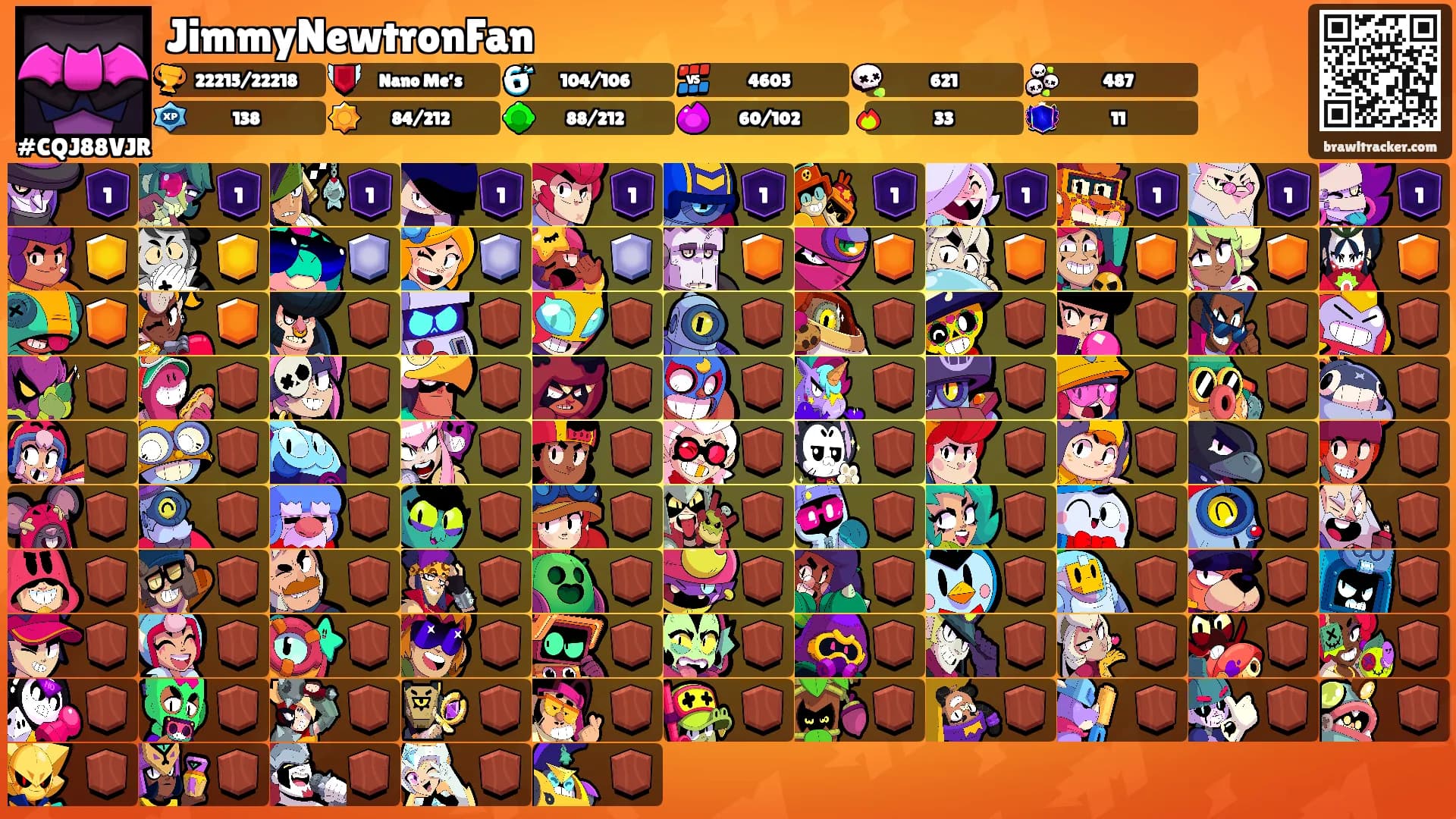 JimmyNewtronFan's Ranks