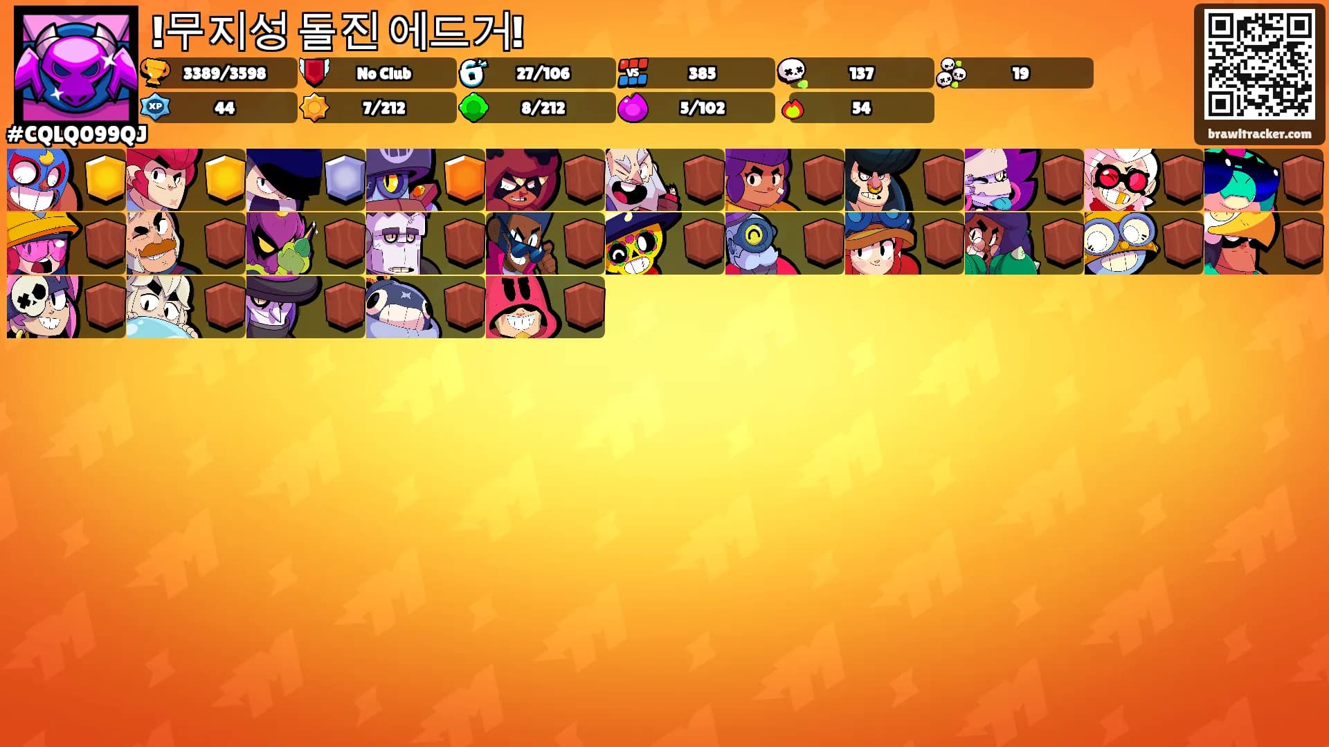 !무지성 돌진 에드거!'s Ranks