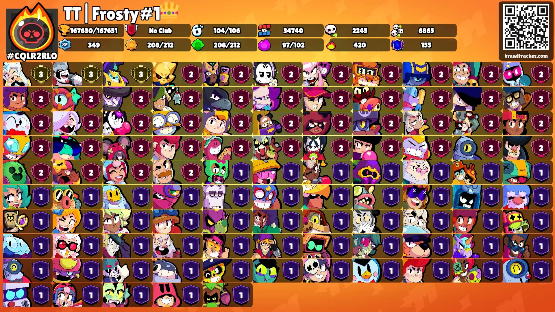 TT|Frosty#1👑's Ranks