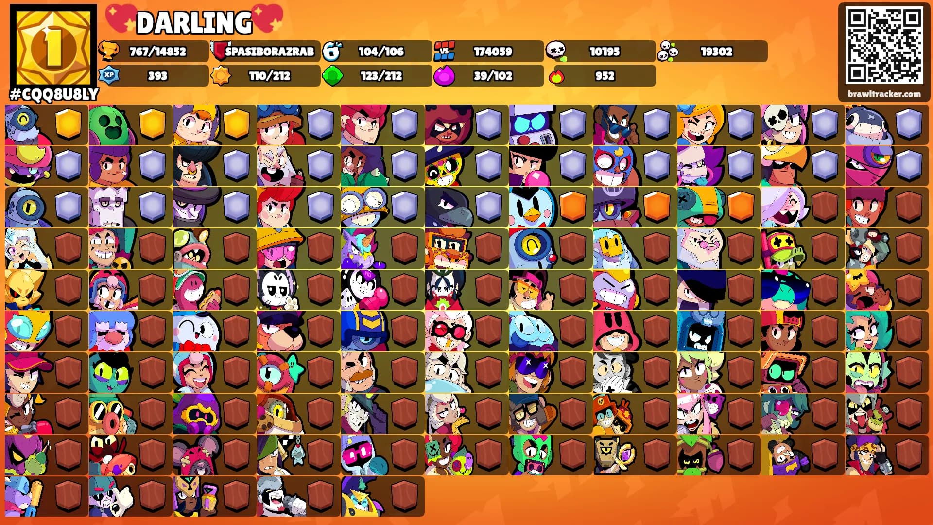 💖DARLING💖's Ranks