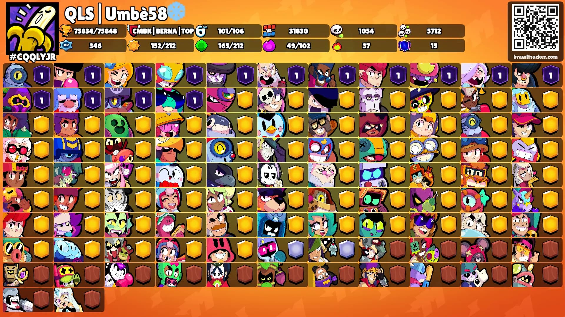 QLS|Umbè58❄️'s Ranks
