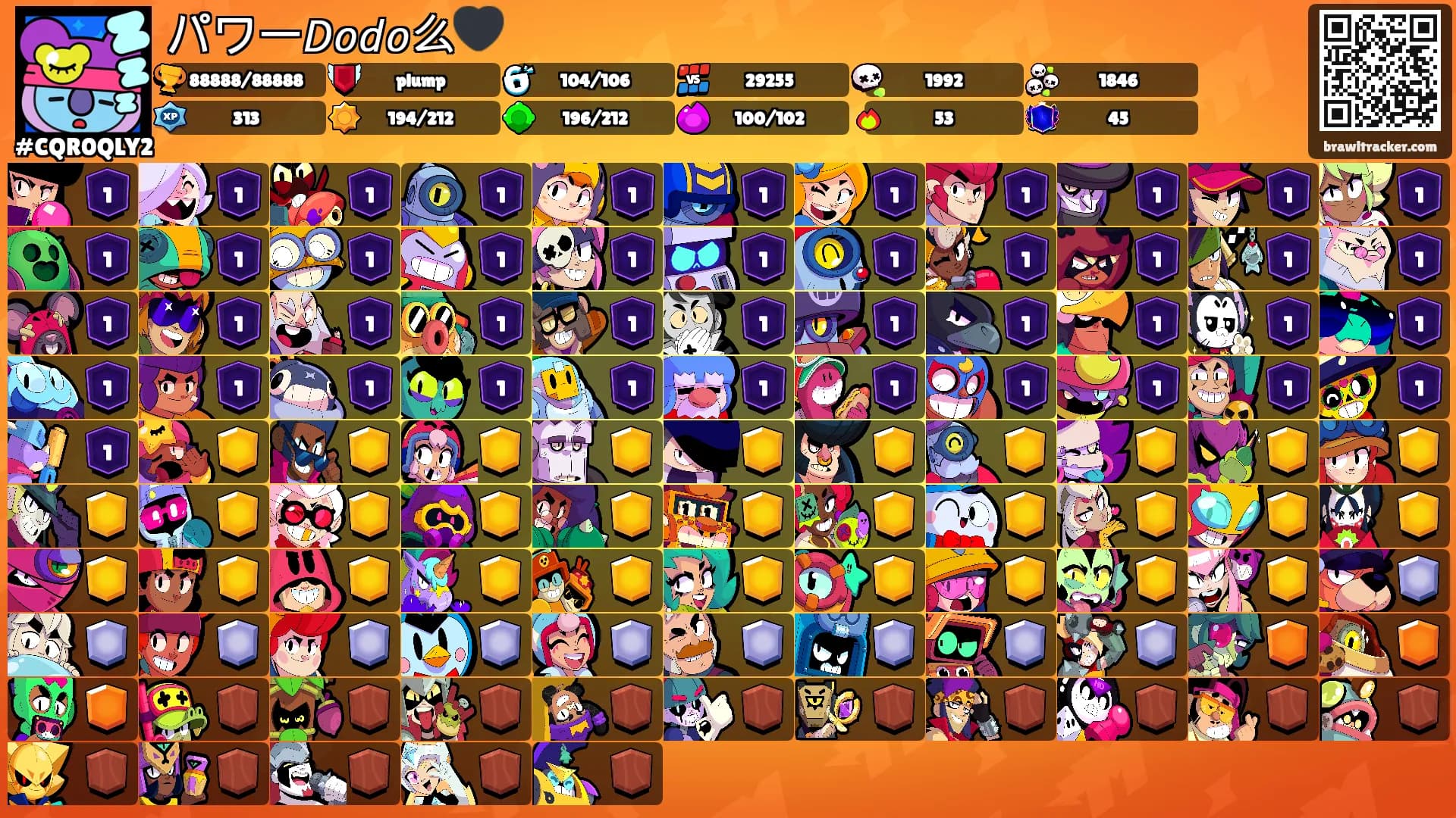 パワー𝘋𝘰𝘥𝘰么🖤's Ranks