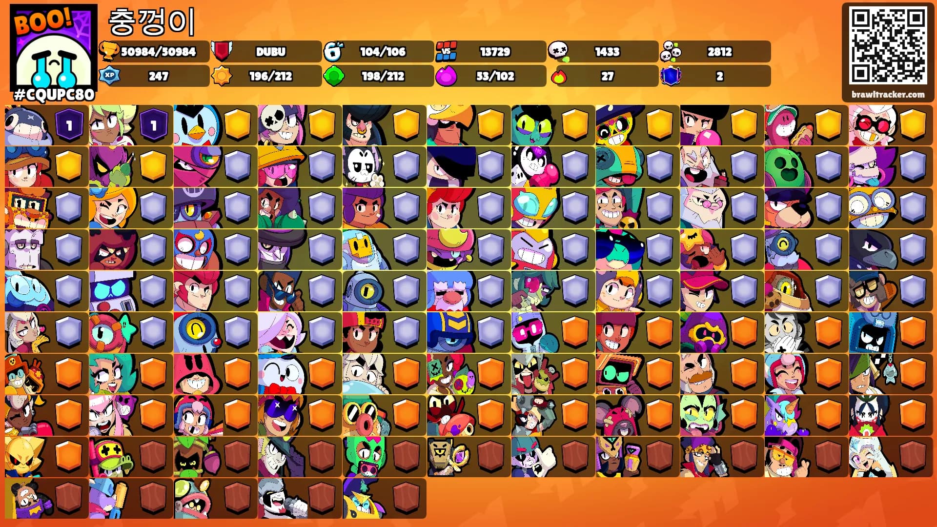 충껑이's Ranks