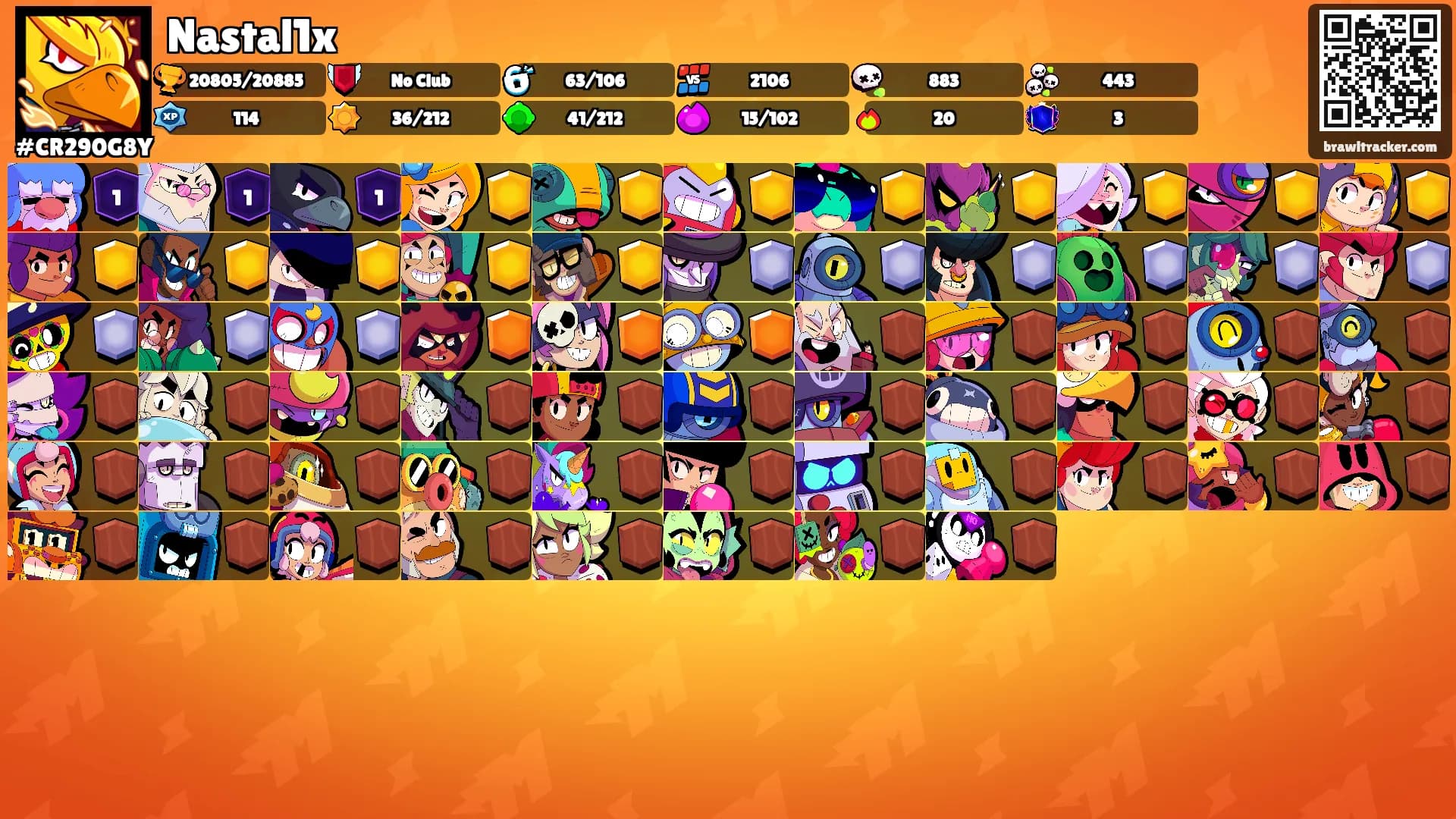 Nastal1x's Ranks
