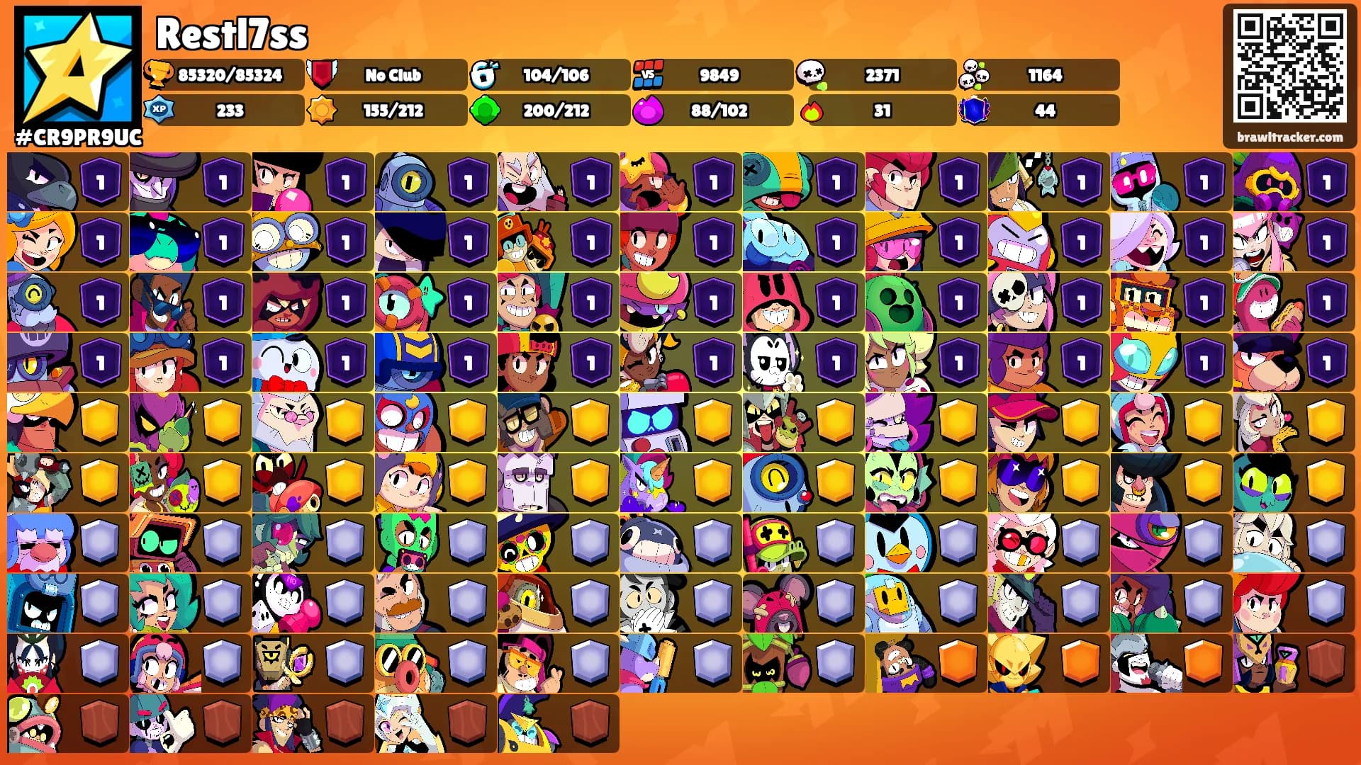 Restl7ss's Ranks