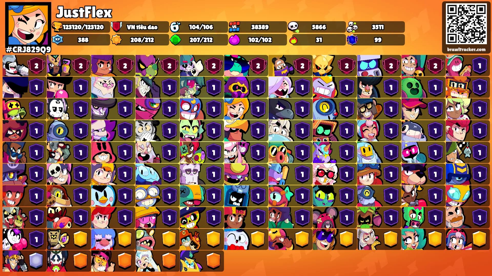 JustFlex's Ranks