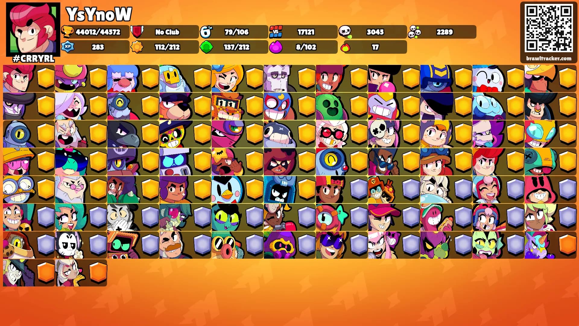 YsYnoW's Ranks