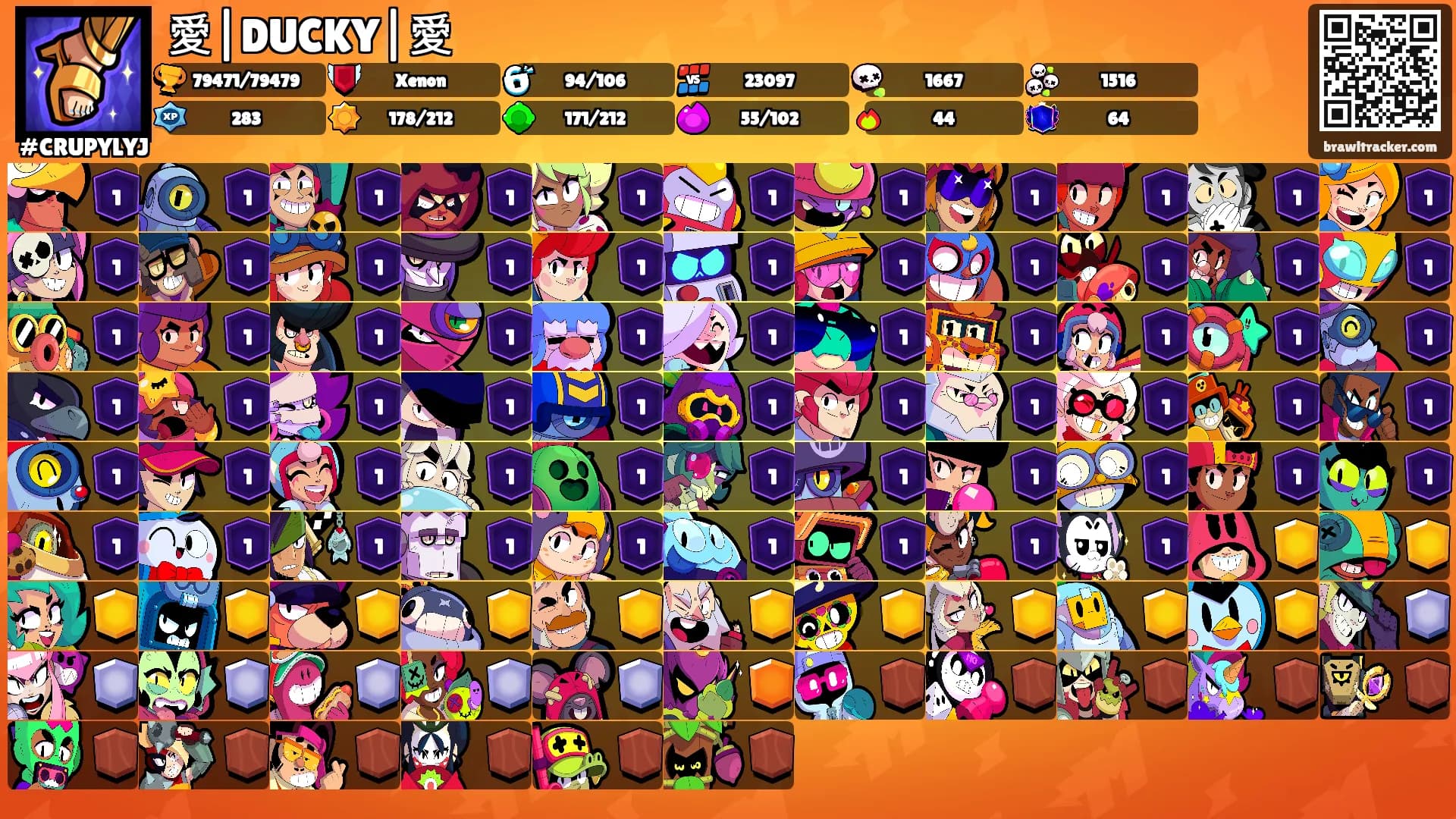 愛|DUCKY|愛's Ranks