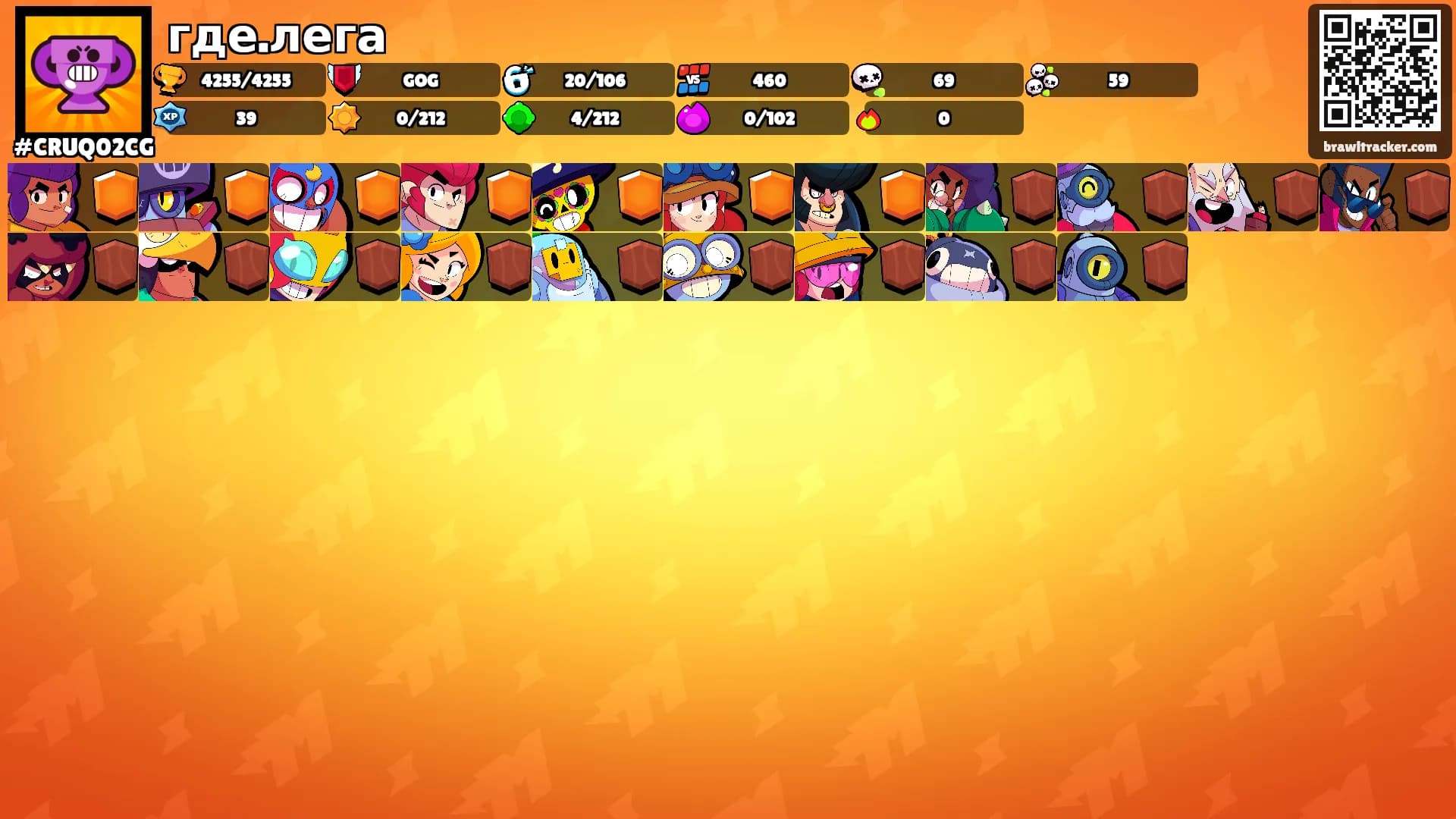 где.лега's Ranks