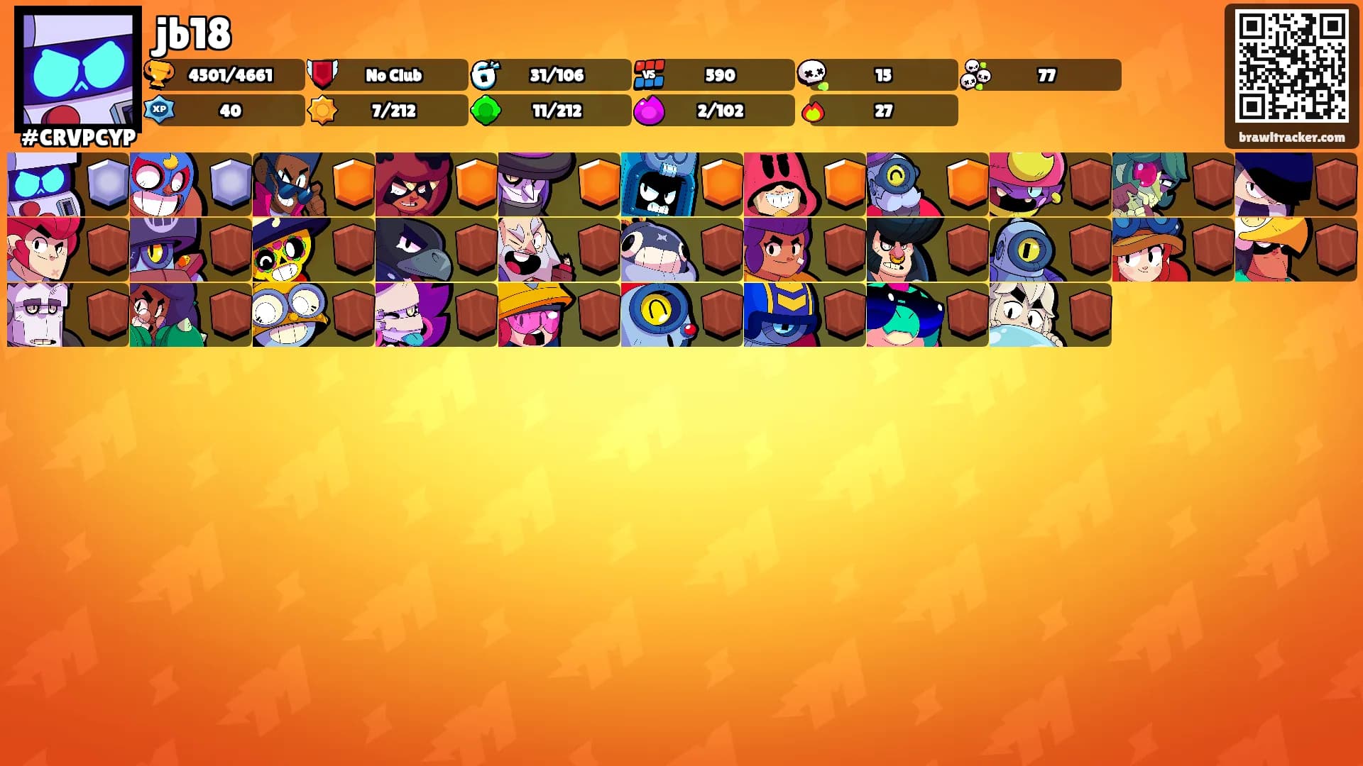 jb18's Ranks