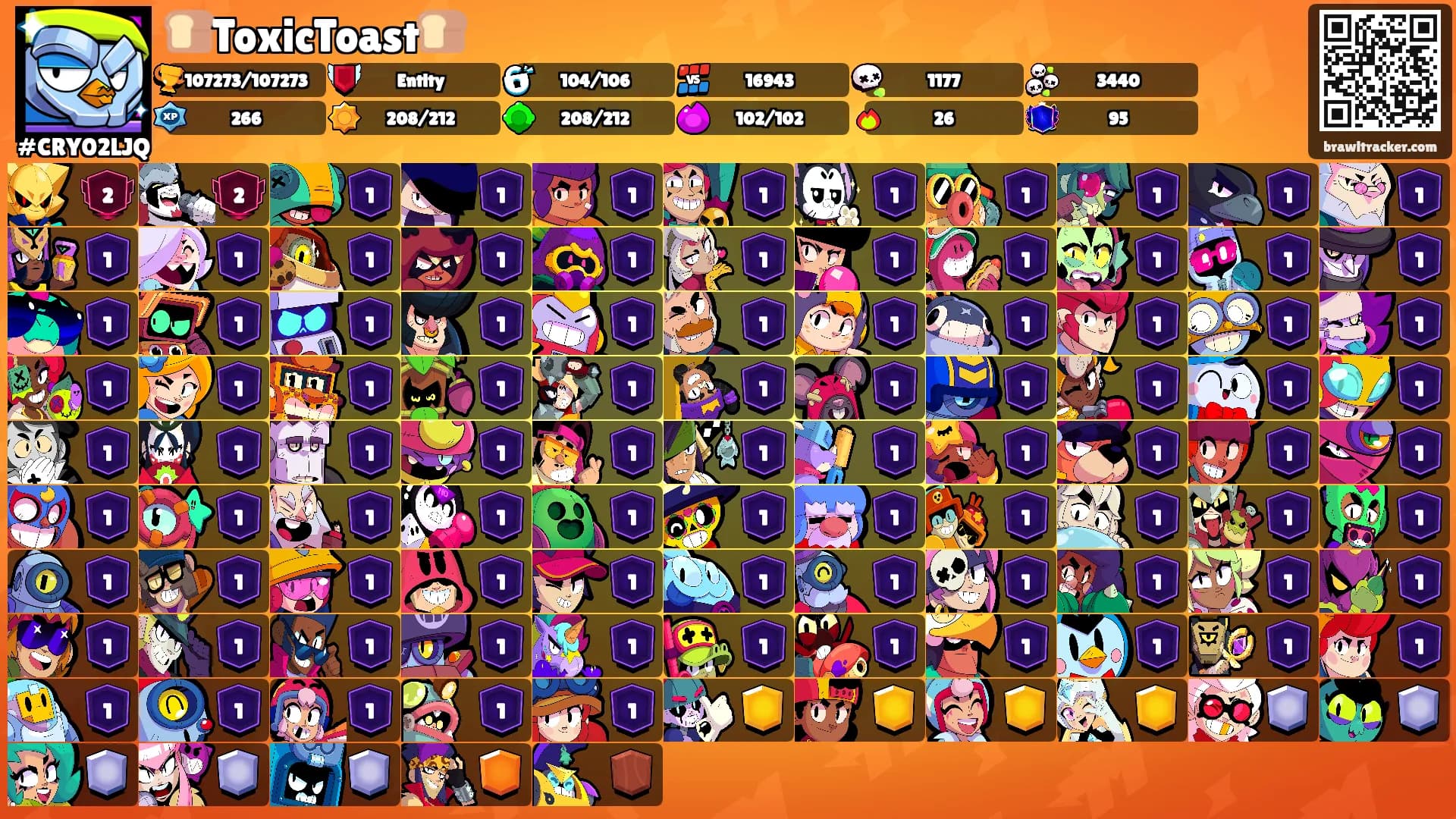 🍞ToxicToast🍞's Ranks