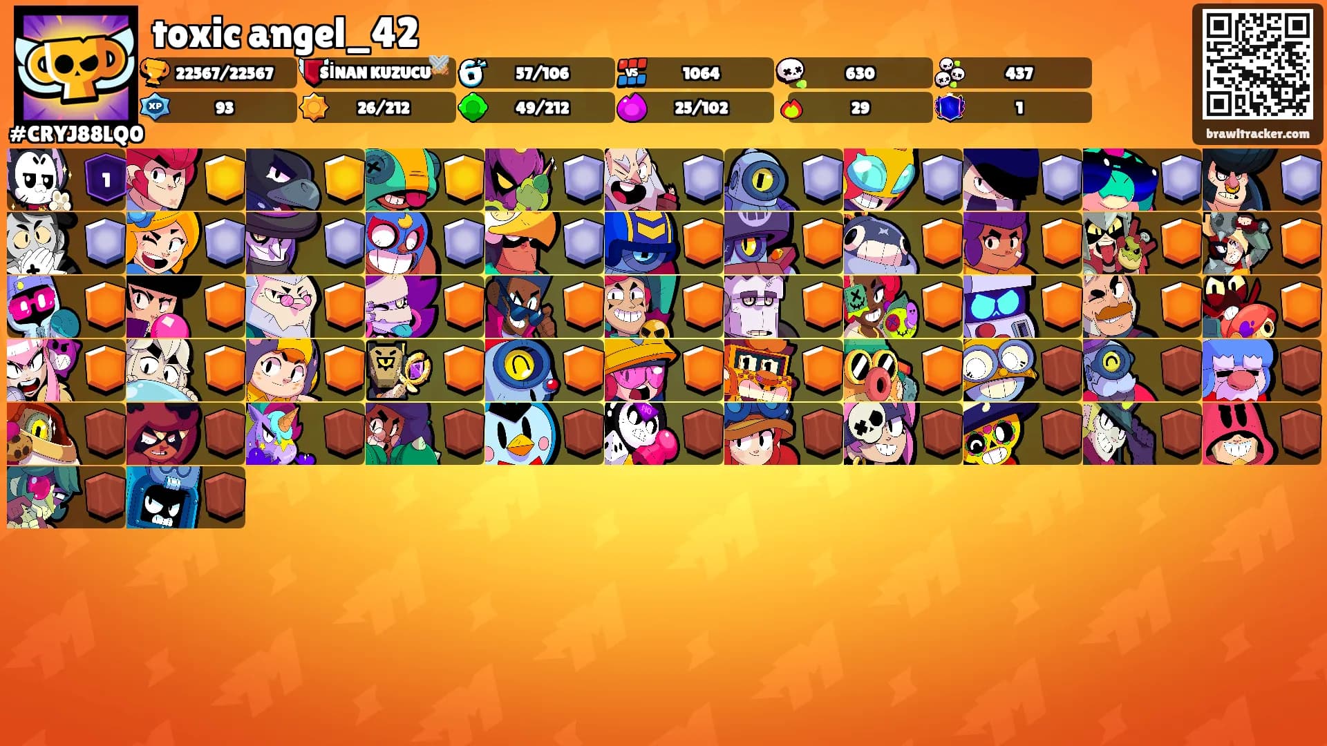 toxic angel_42's Ranks