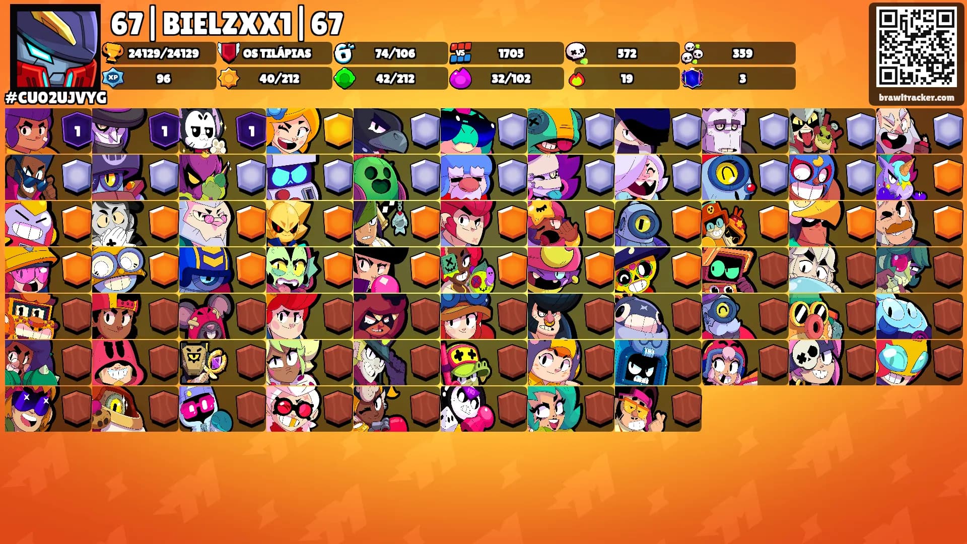 67|BIELZXX1|67's Ranks