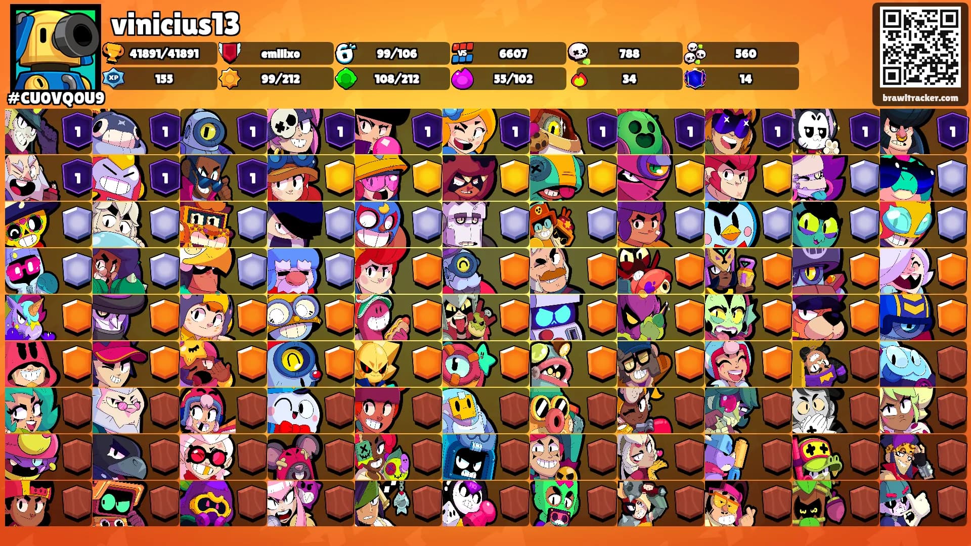 vinicius13's Ranks