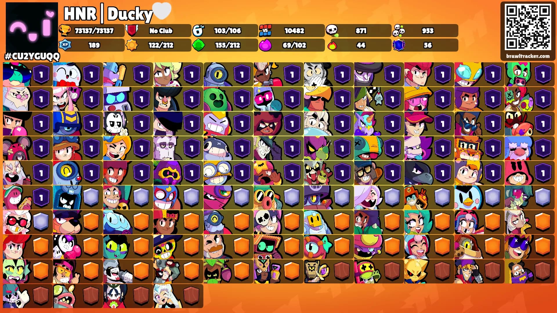 HNR|Ducky🤍's Ranks