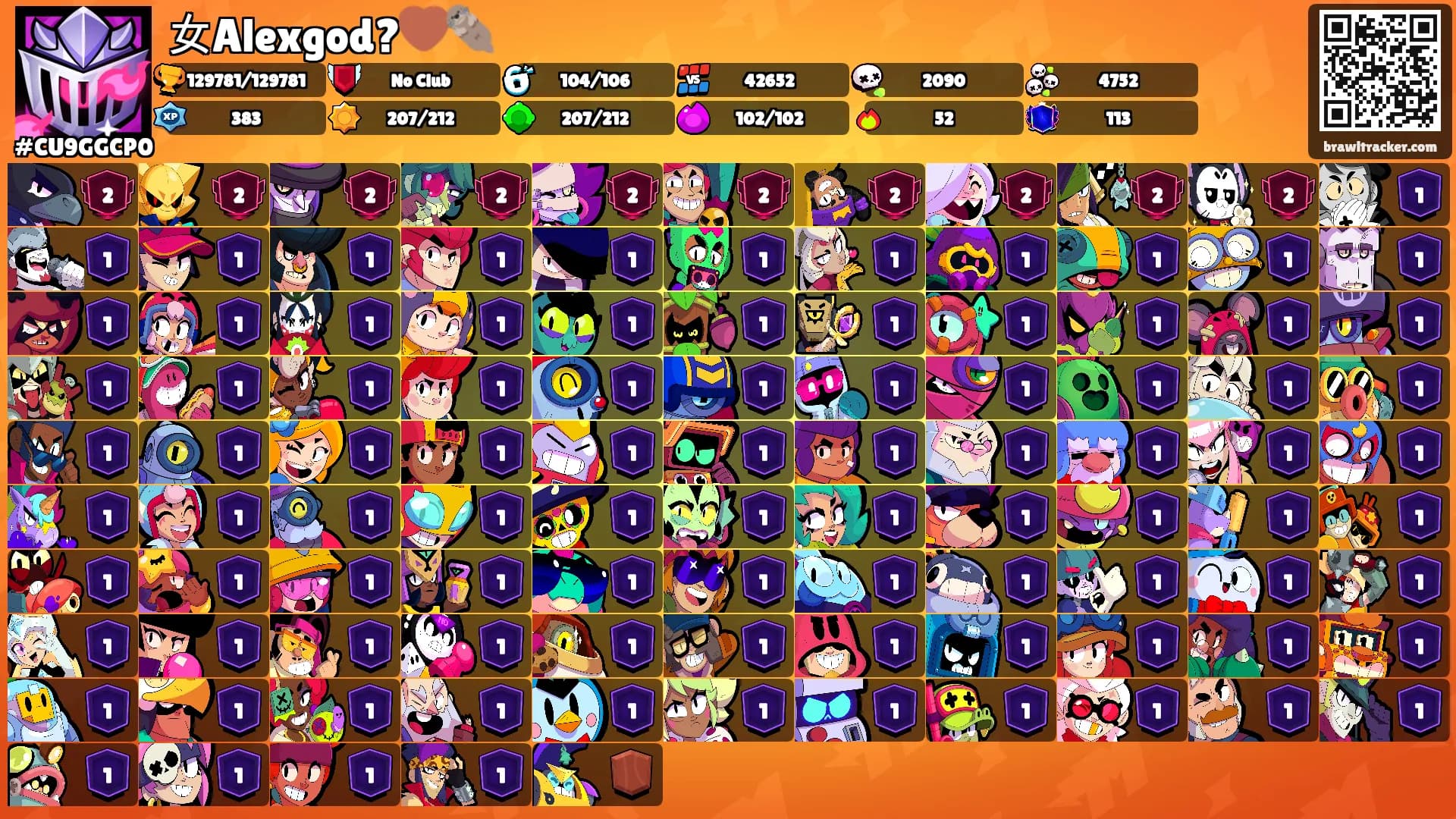 女Alexgod?🤎🦦's Ranks