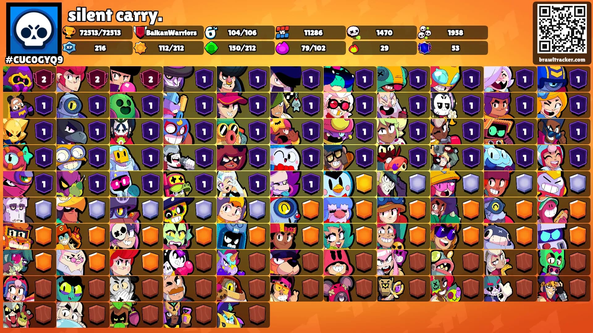 silent carry.'s Ranks