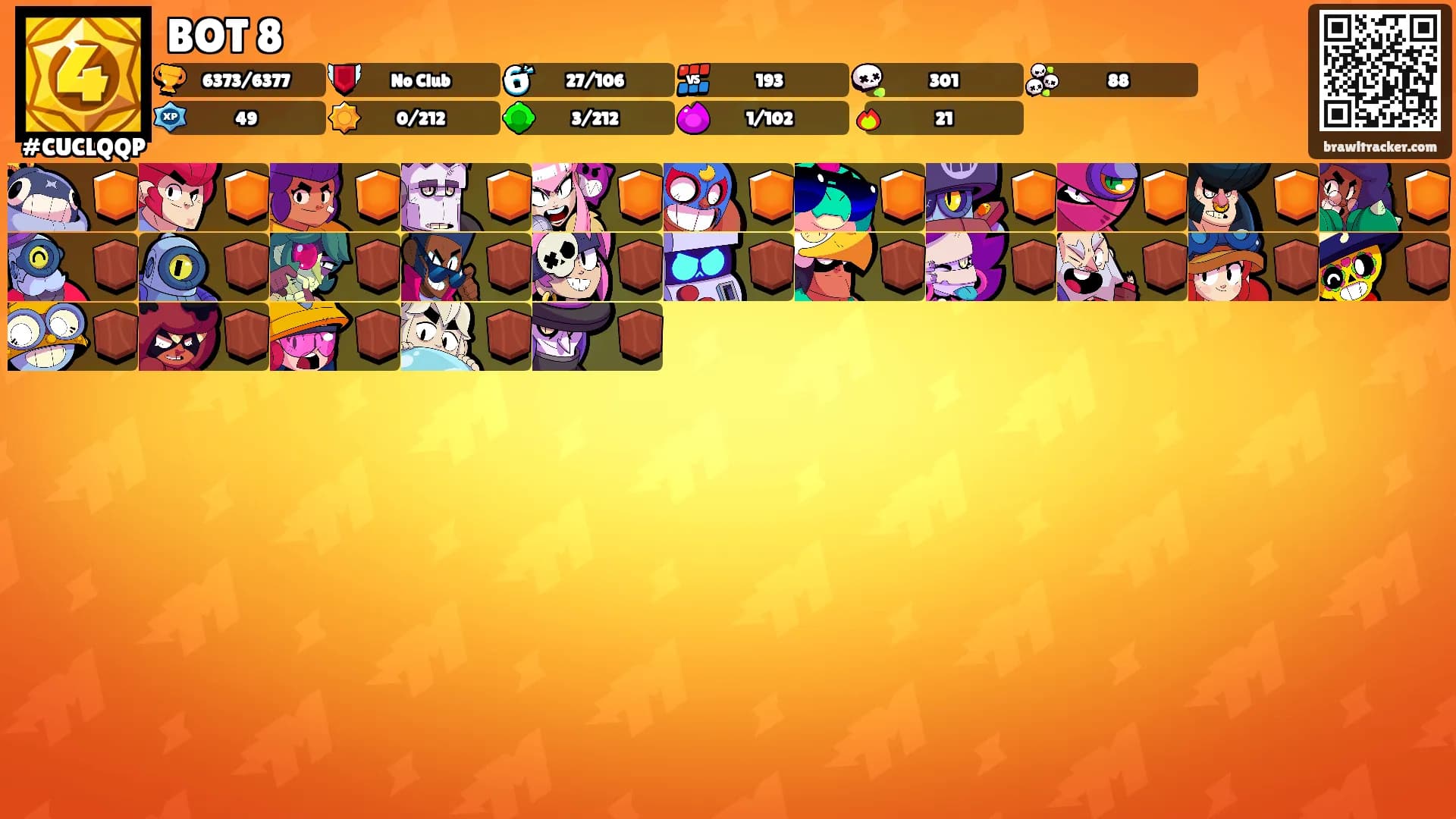 BOT 8's Ranks
