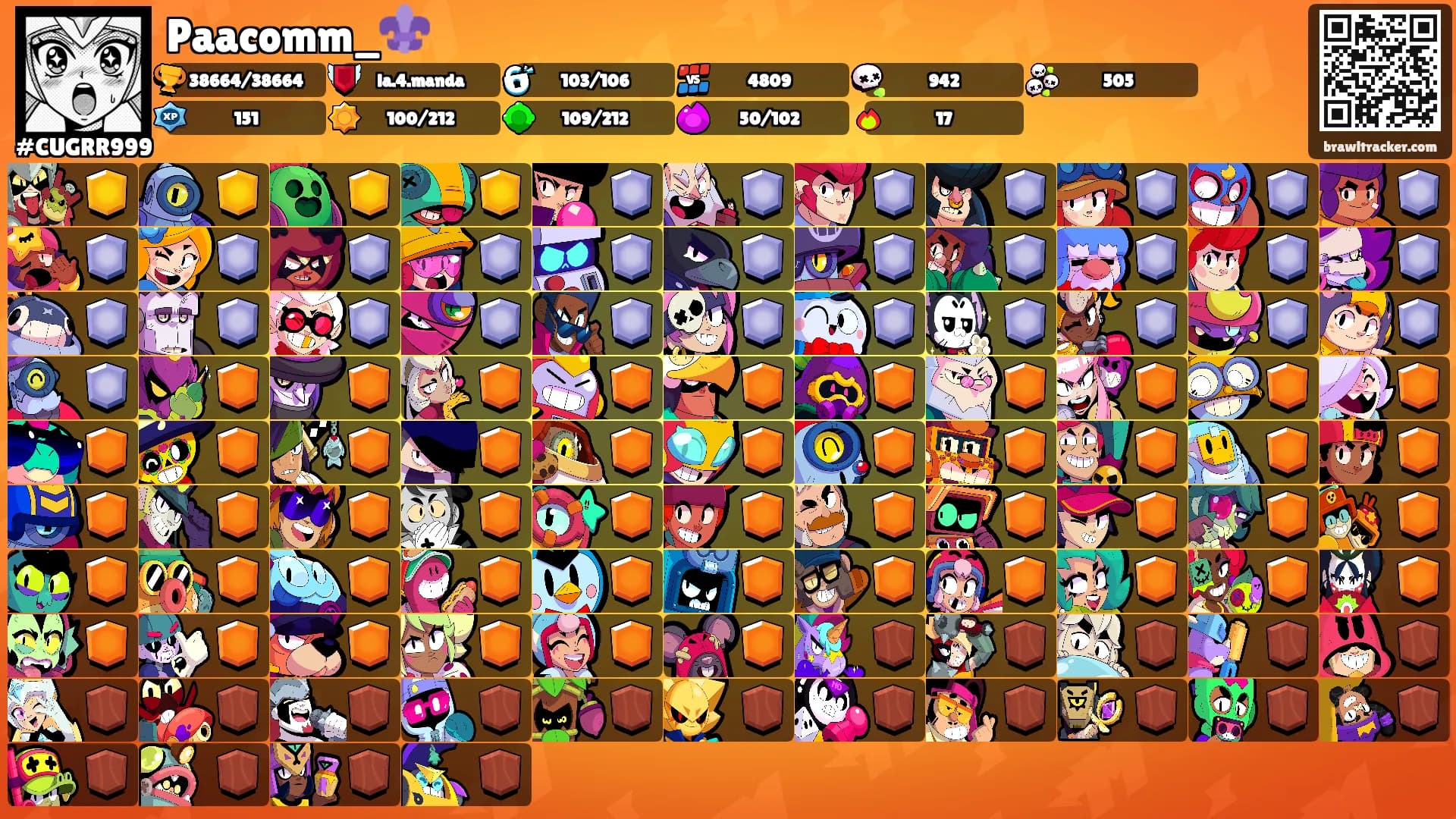 Paacomm_⚜️'s Ranks