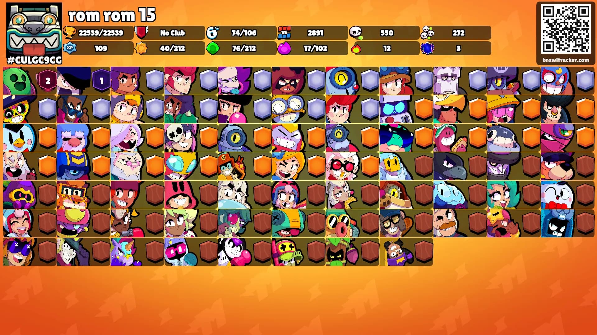 rom rom 15's Ranks