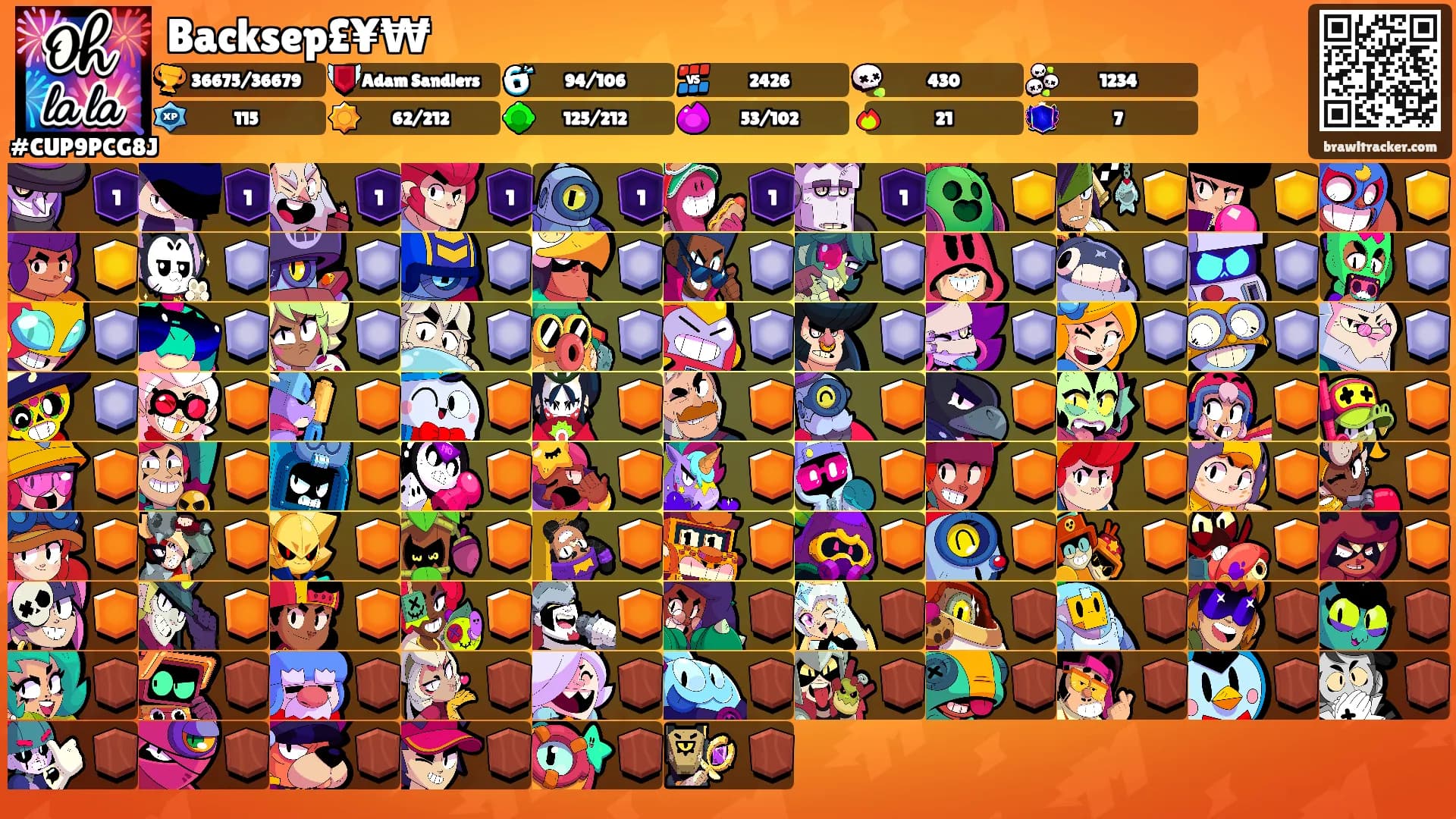 Backsep£¥₩'s Ranks