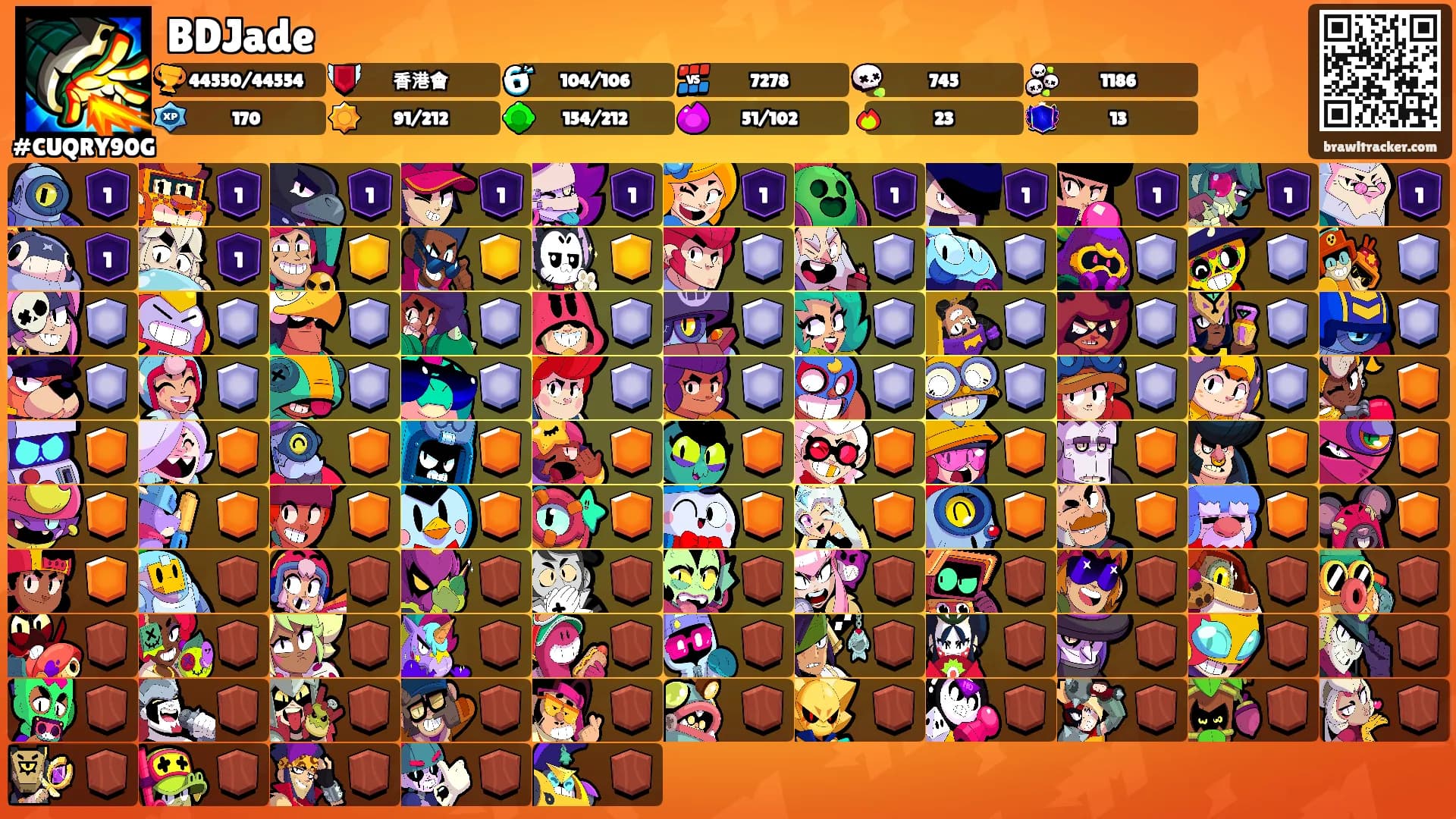 BDJade's Ranks