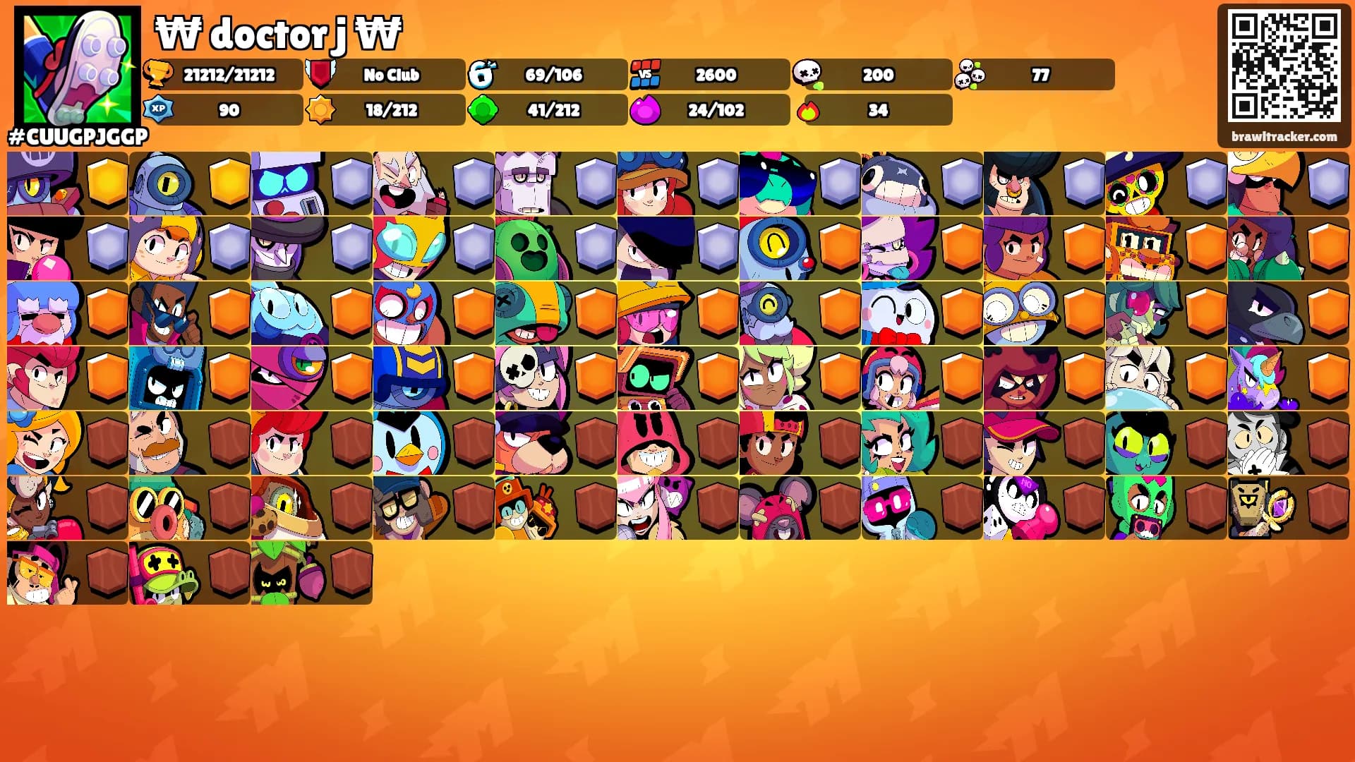 ₩ doctor j ₩'s Ranks