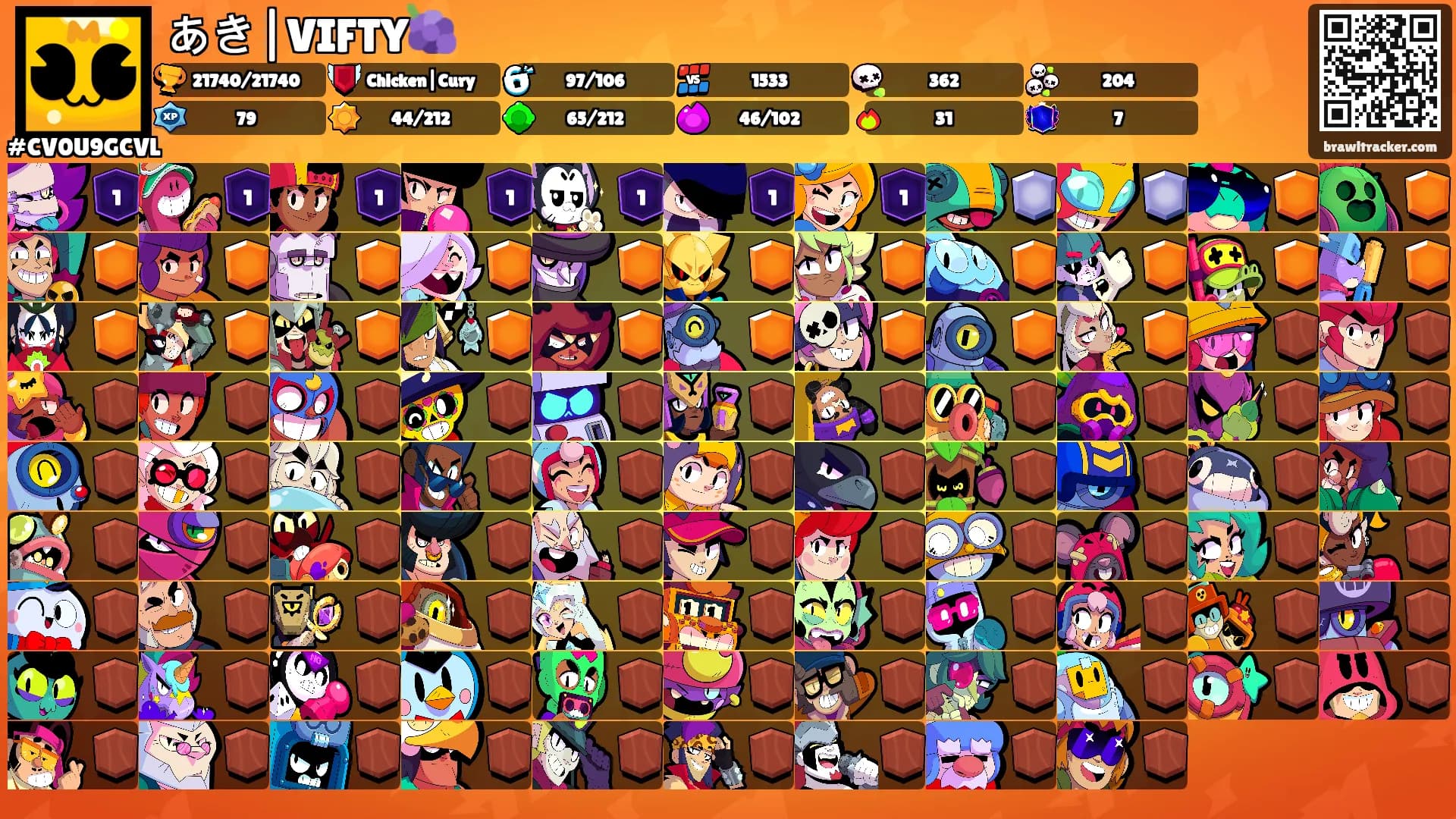 あき|VIFTY🍇's Ranks