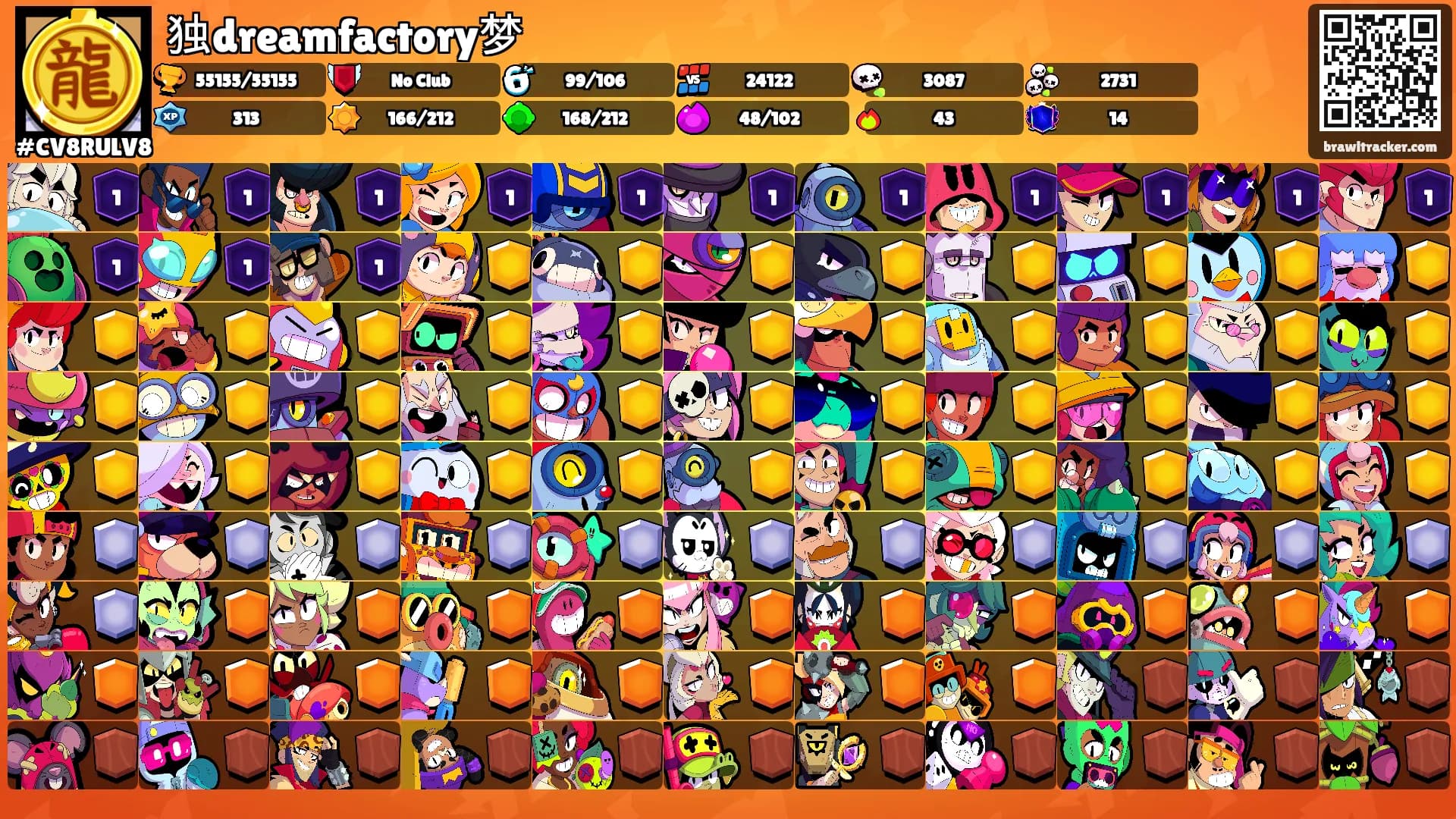 独dreamfactory梦's Ranks