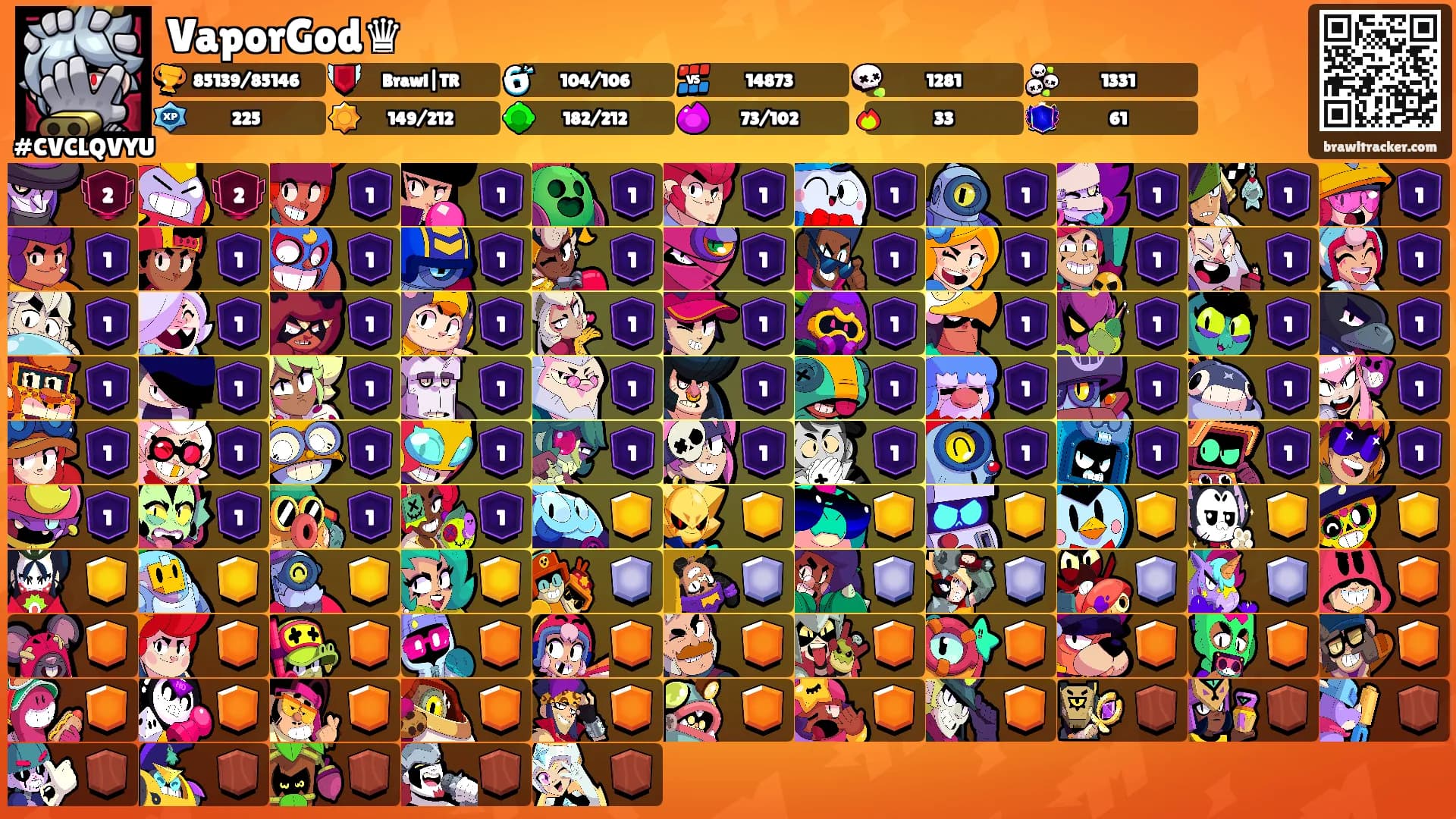 VaporGod♛'s Ranks