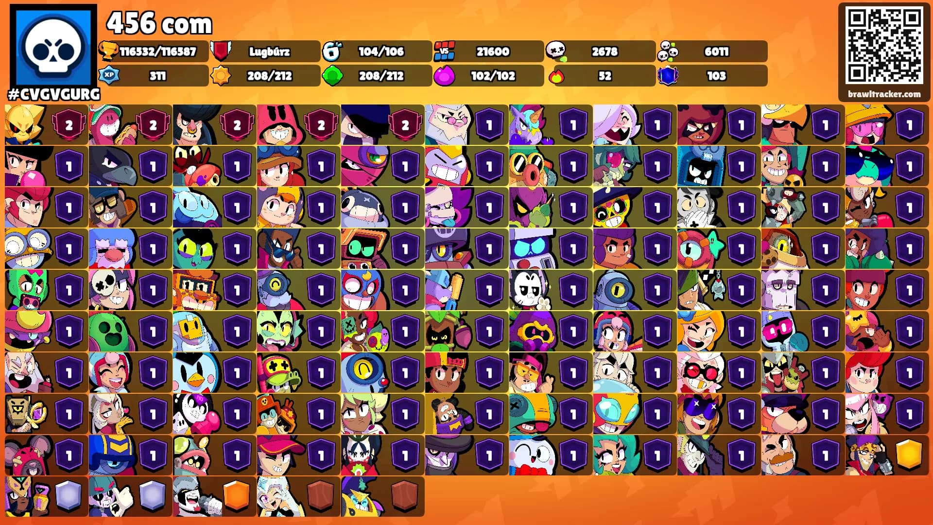 456 com's Ranks