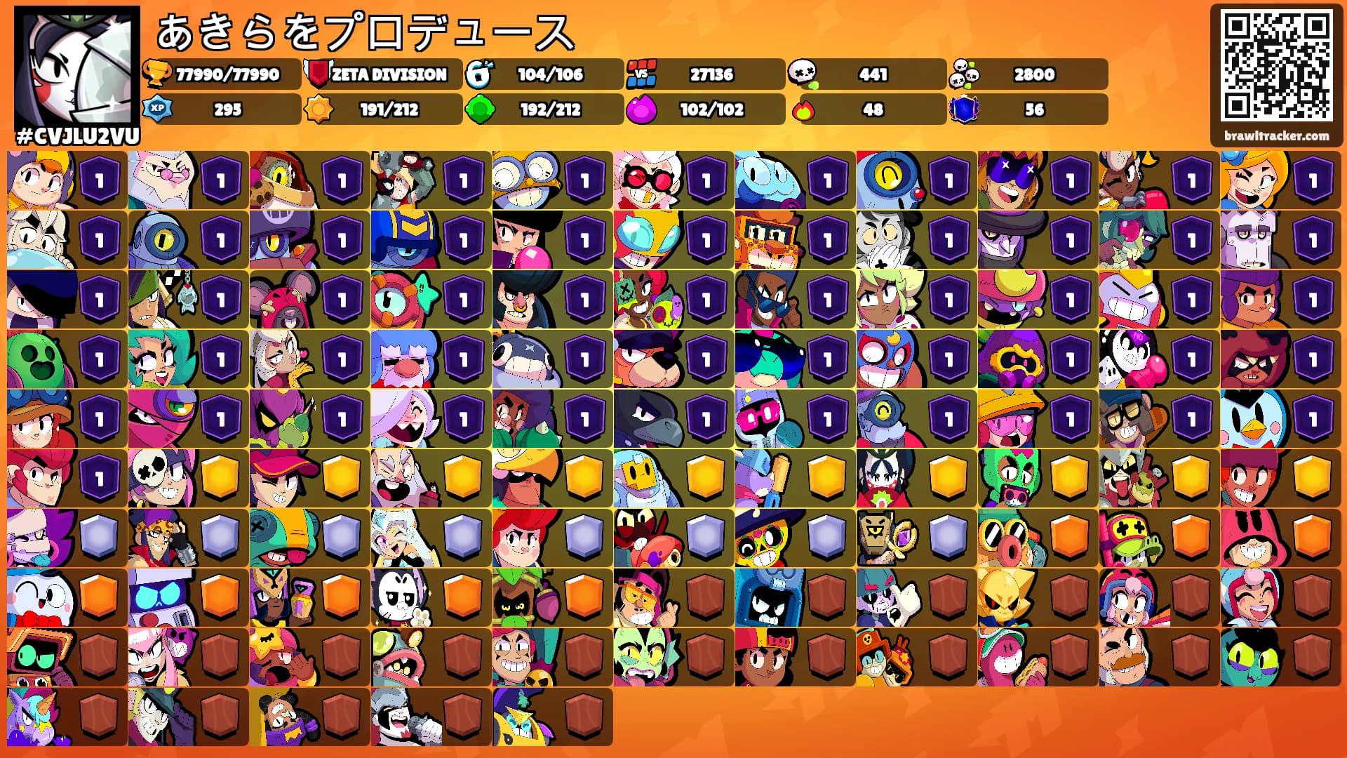 あきらをプロデュース's Ranks