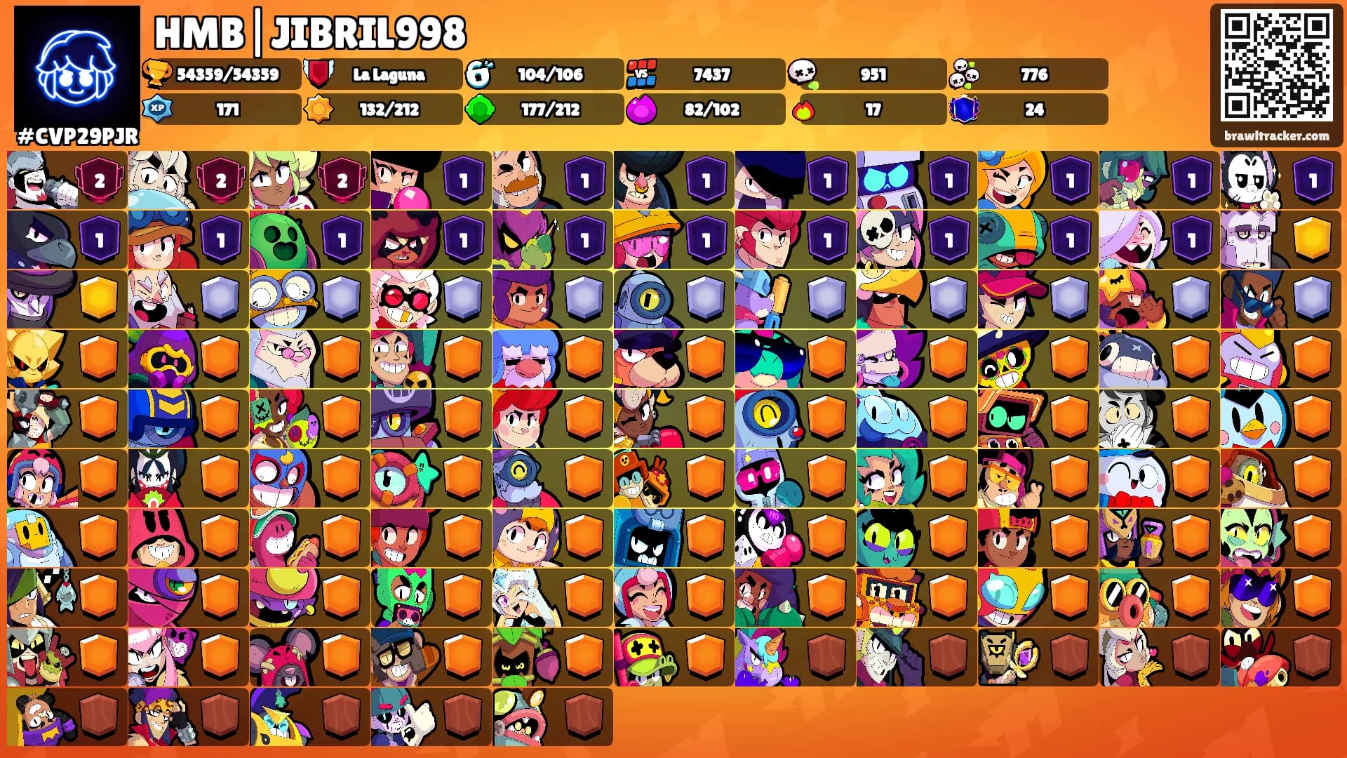 HMB|JIBRIL998's Ranks