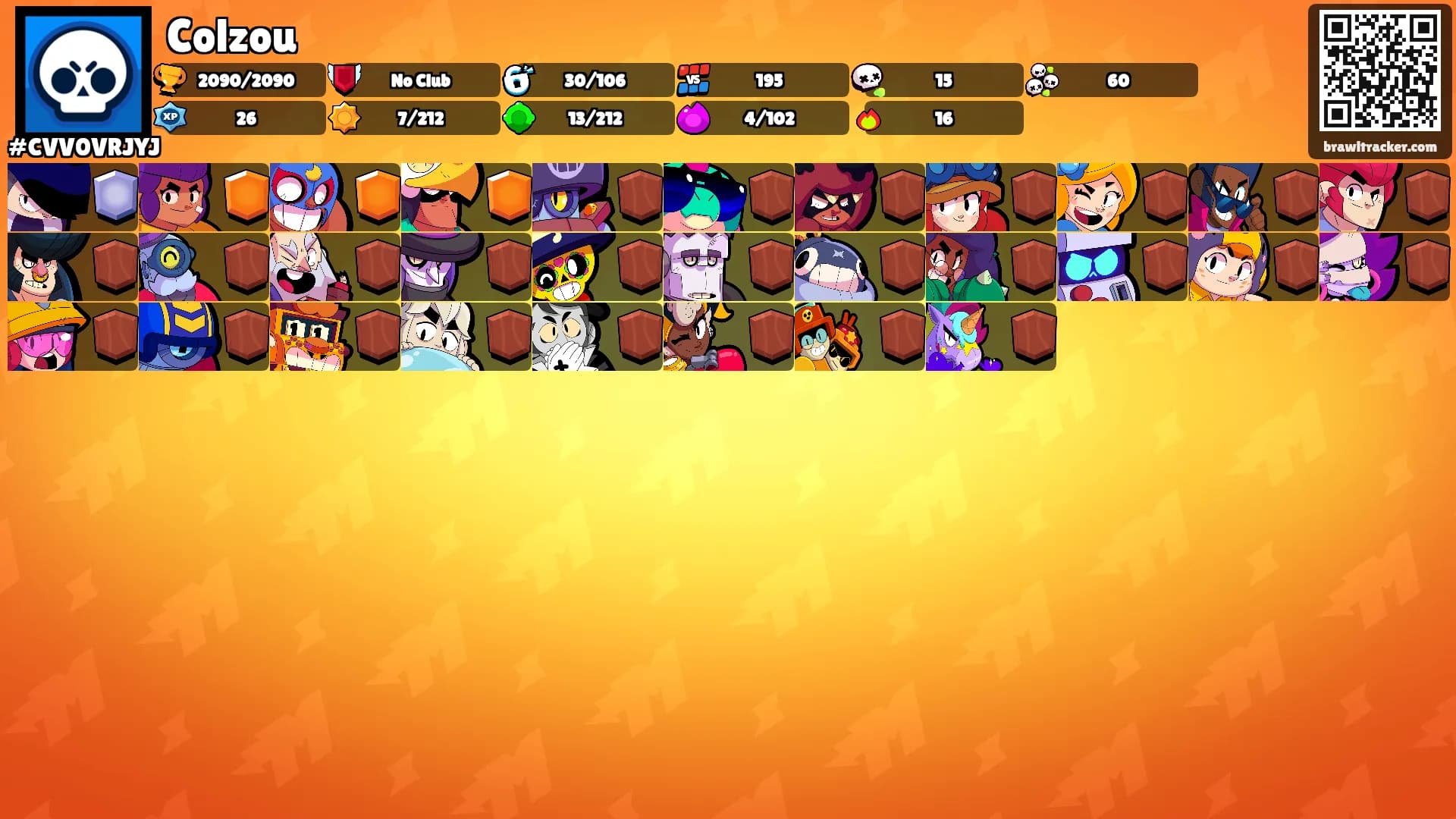 Colzou's Ranks