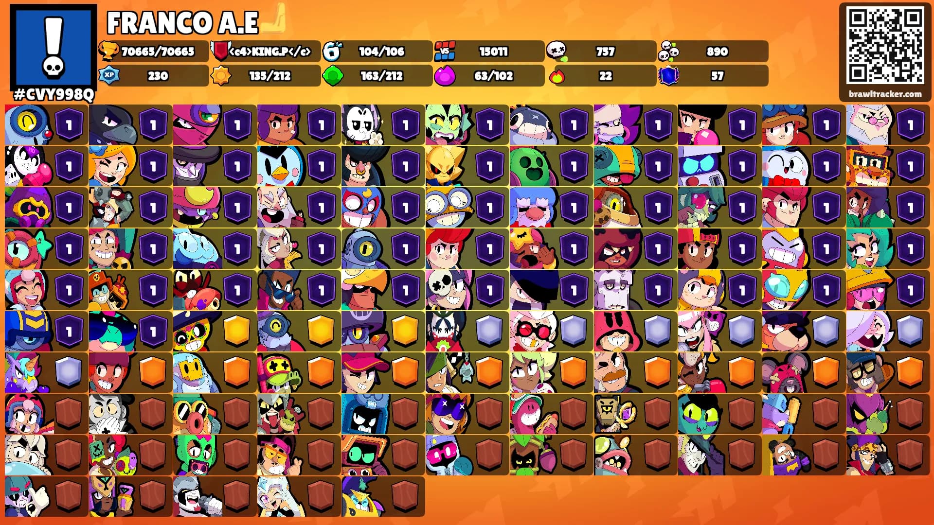 FRANCO A.E🫸's Ranks