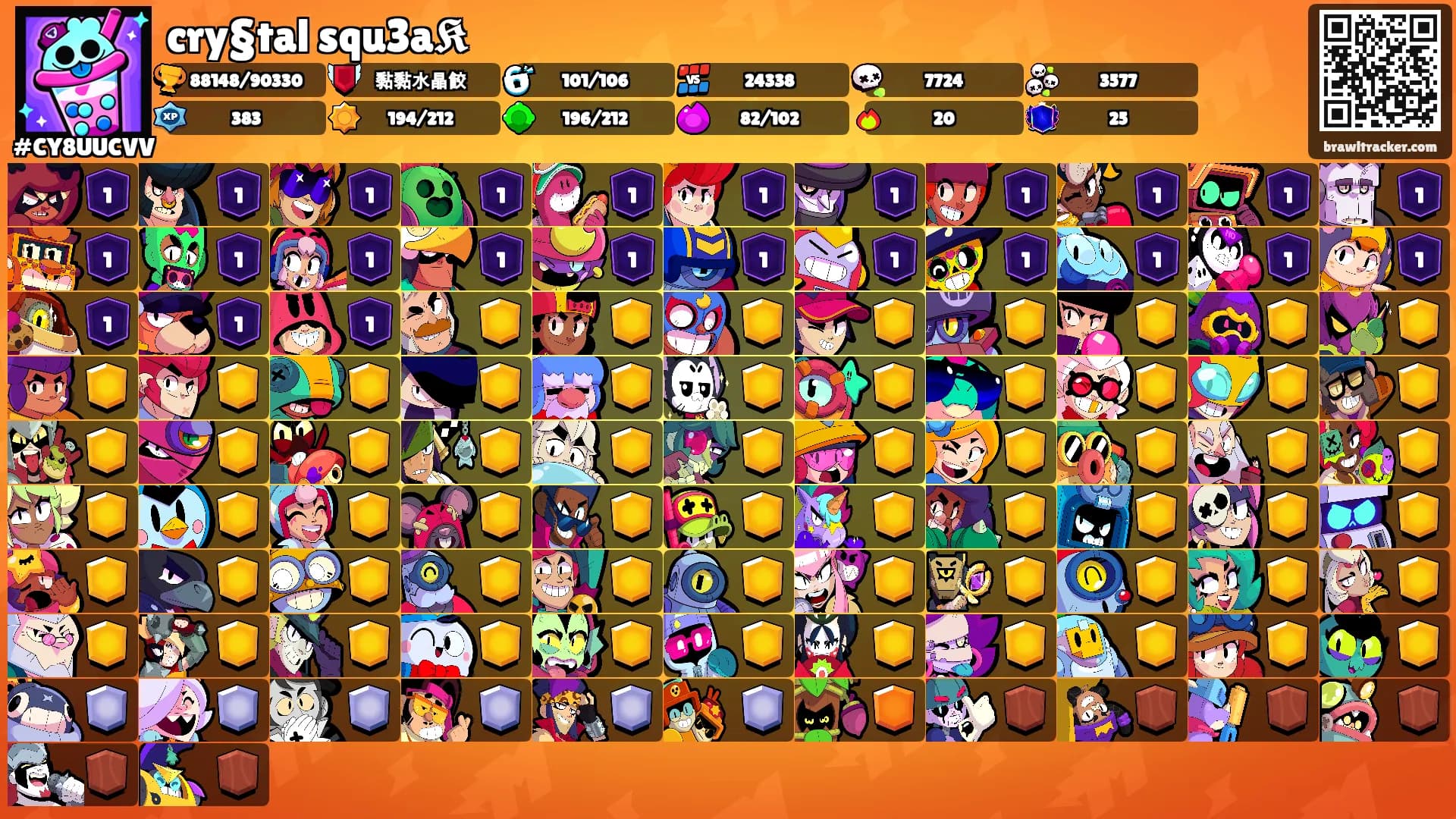 cry§tal squ3a𝕶's Ranks