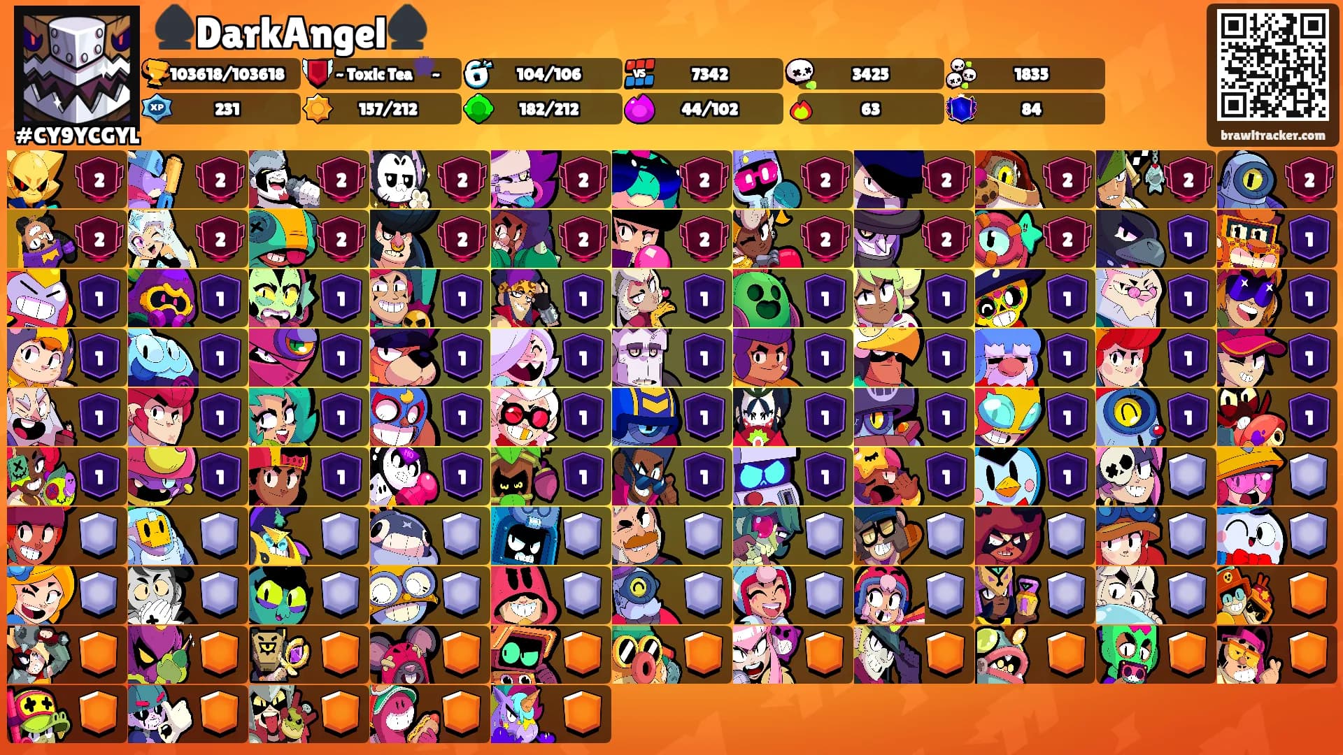 ♠️DarkAngel♠️'s Ranks