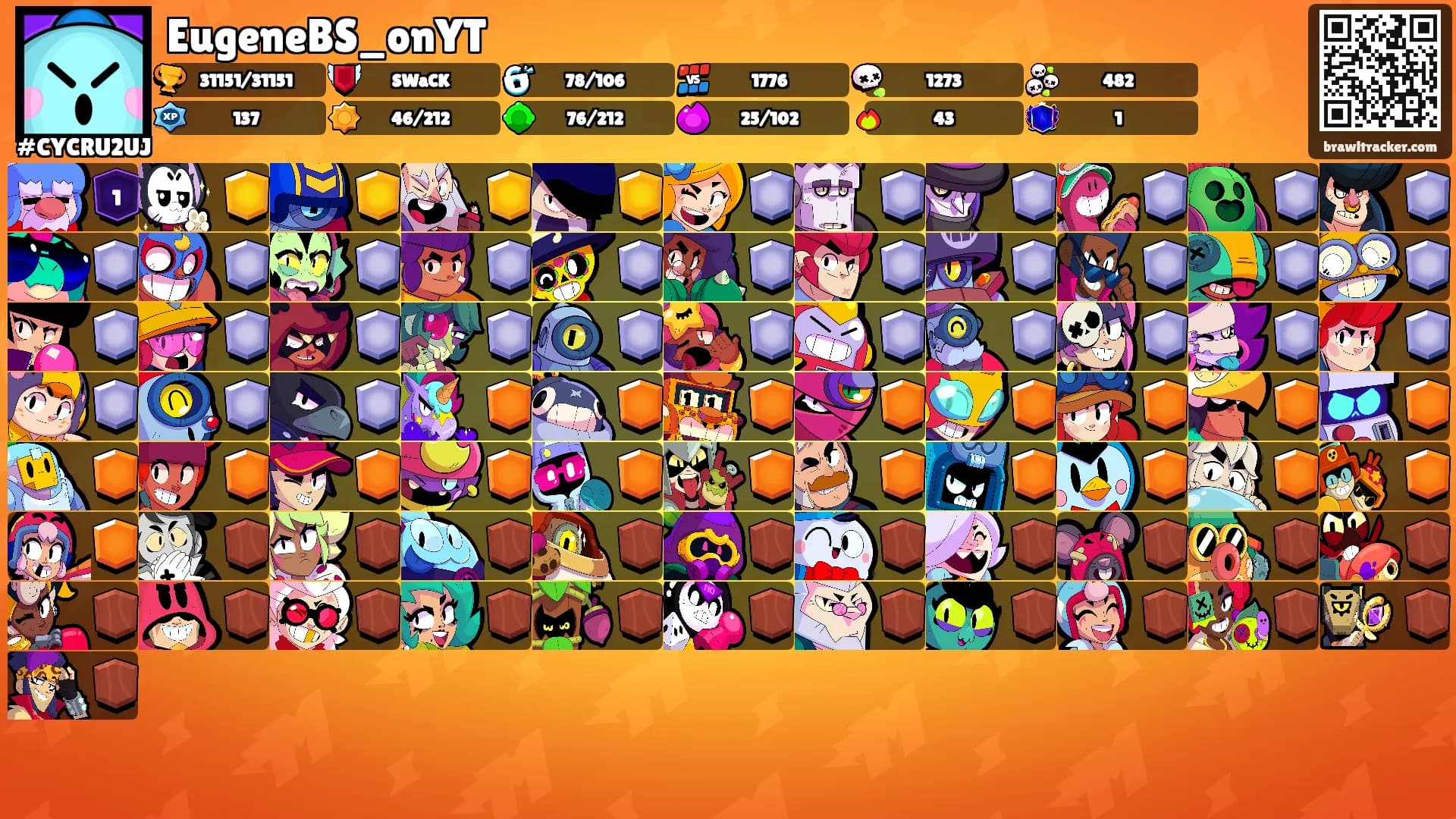 EugeneBS_onYT's Ranks