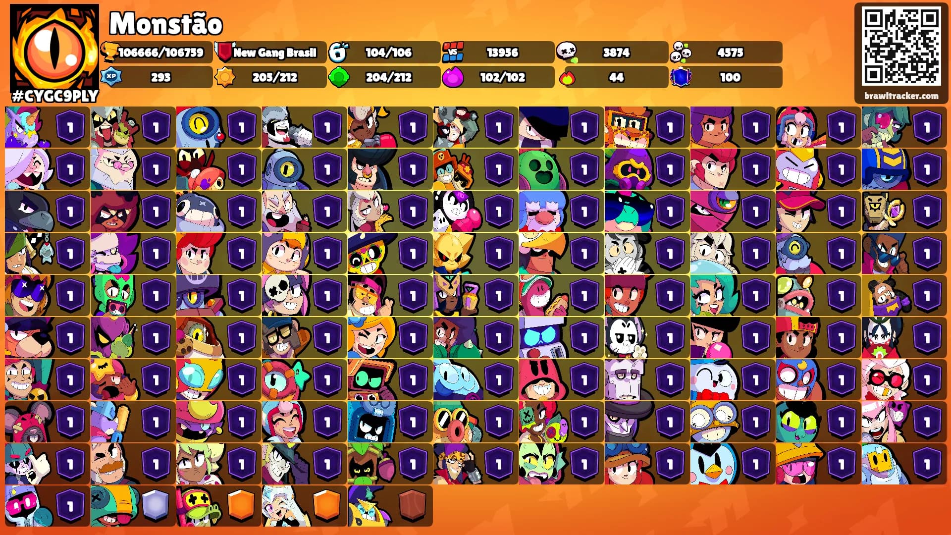 Monstão's Ranks