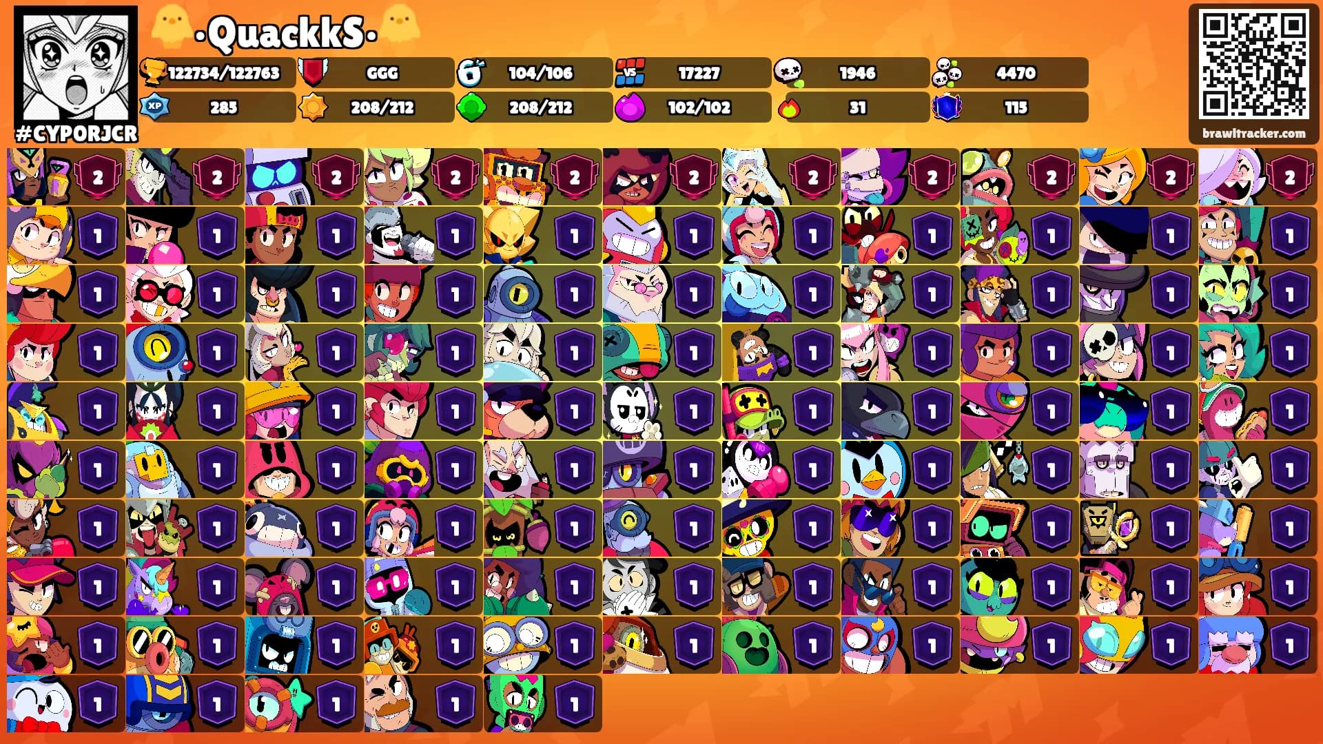 🐥•QuackkS•🐥's Ranks