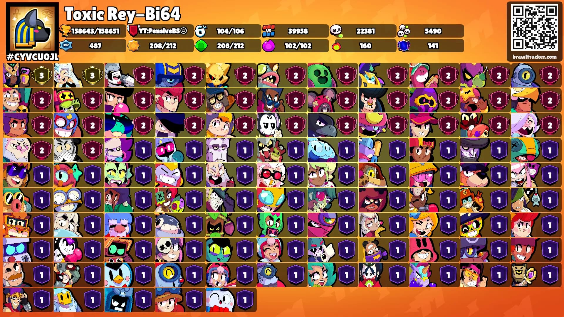 Toxic Rey-Bi64's Ranks